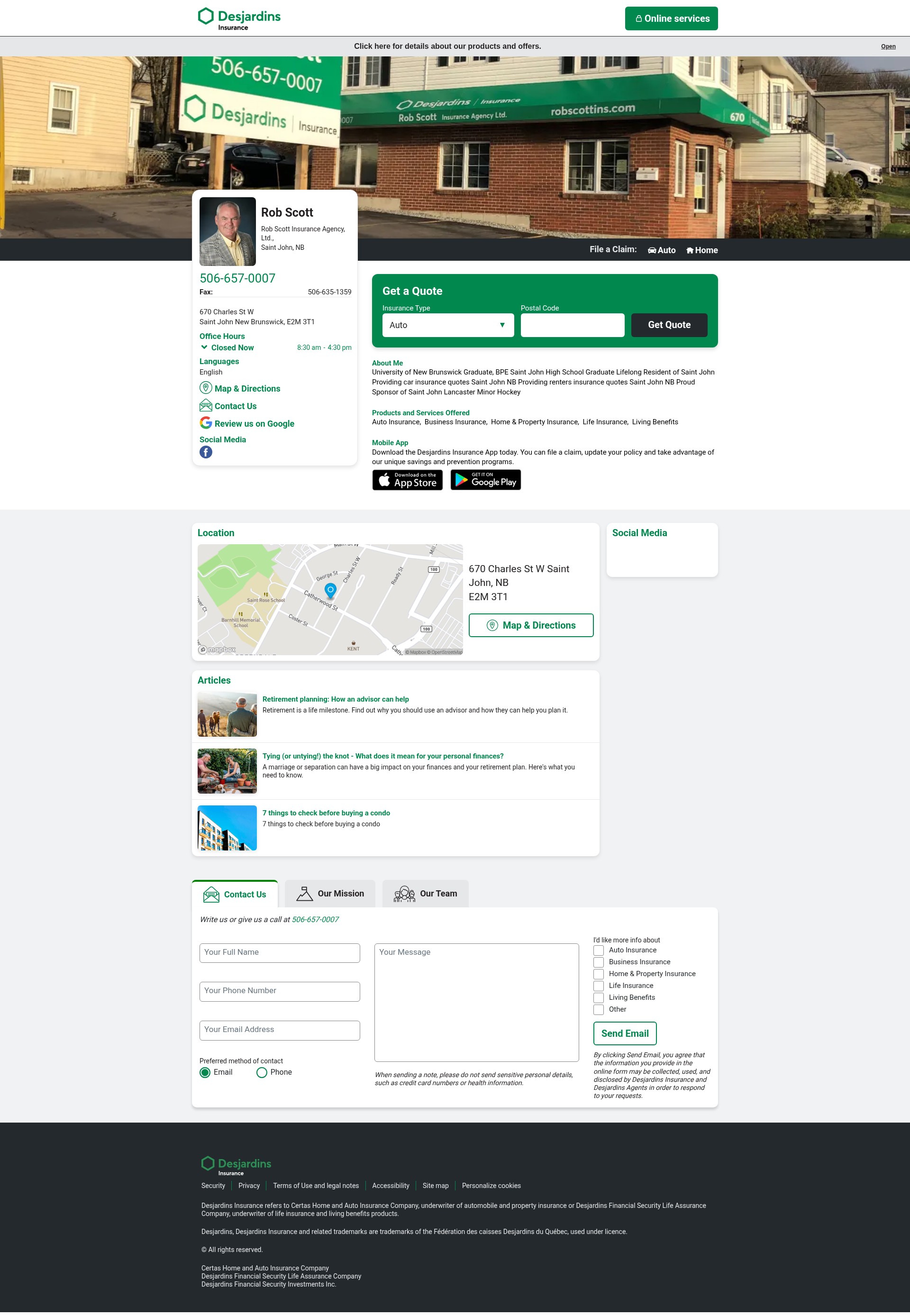 Landing Page