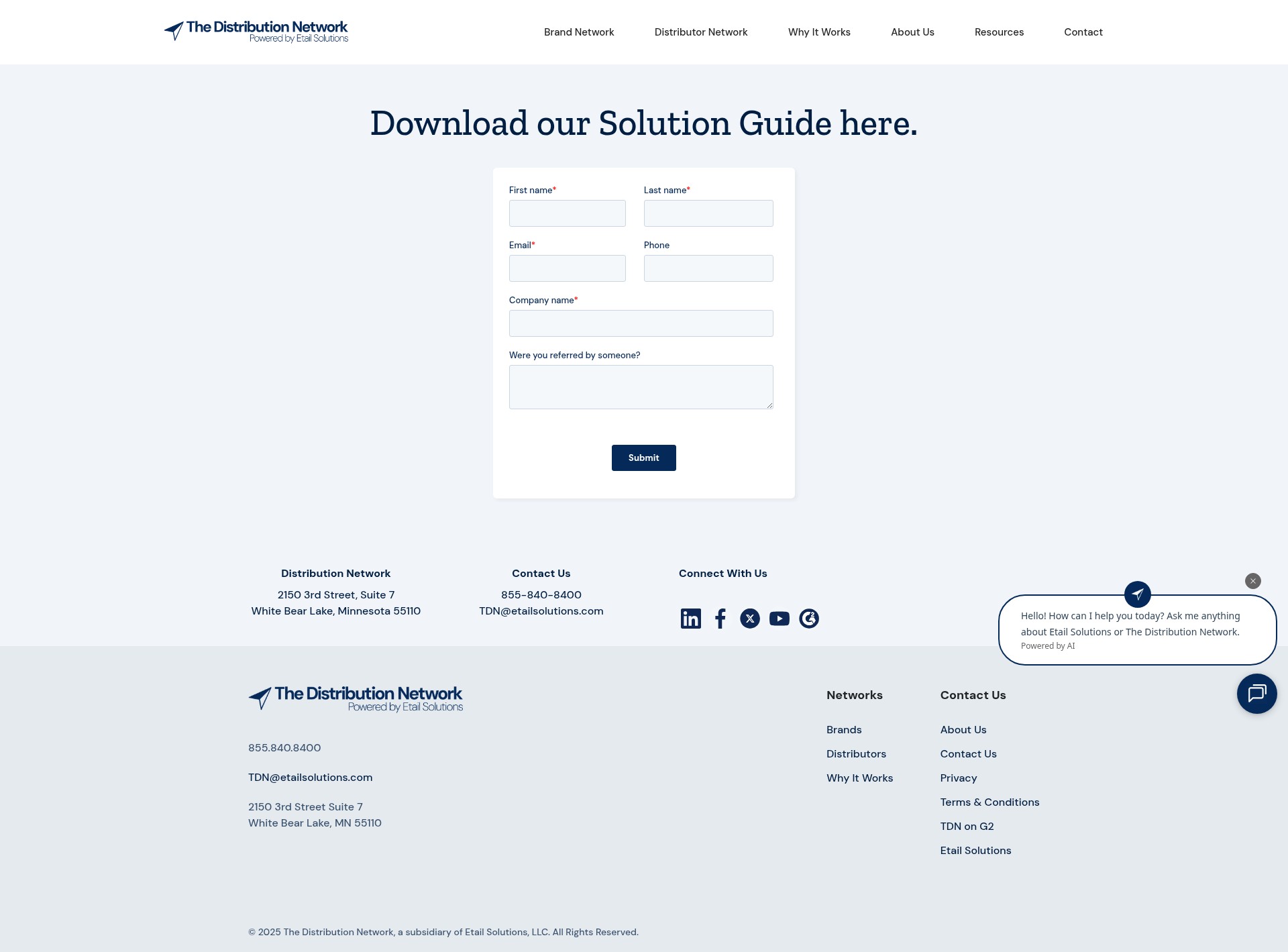 Landing Page