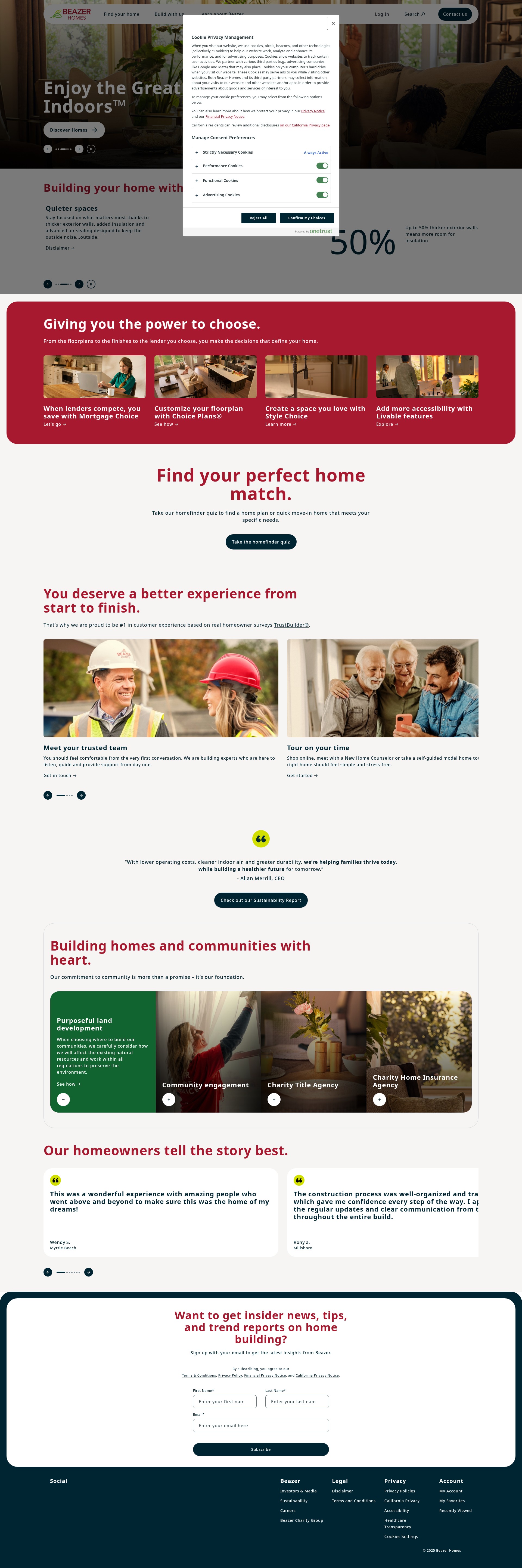 Landing Page