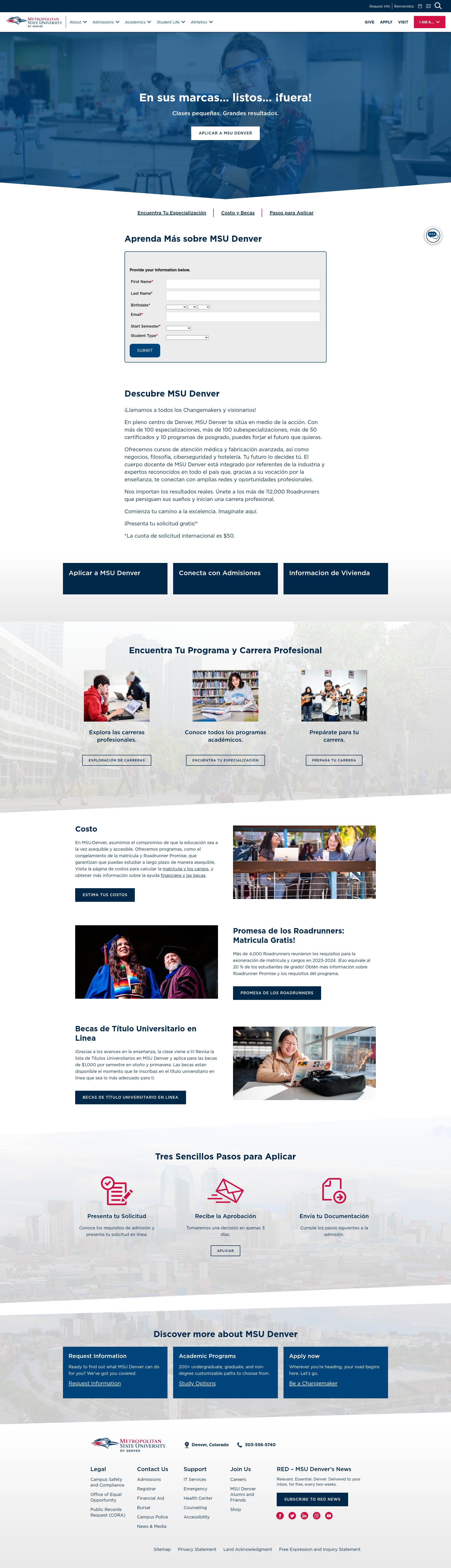 Landing Page