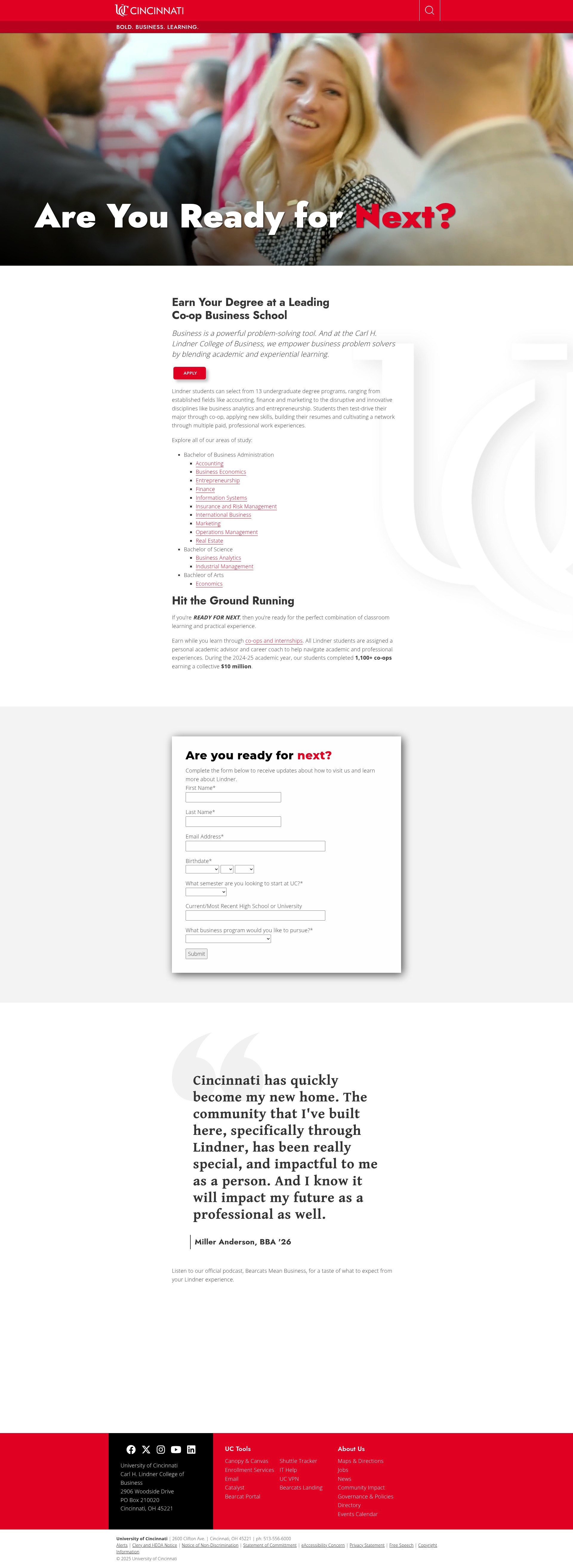 Landing Page