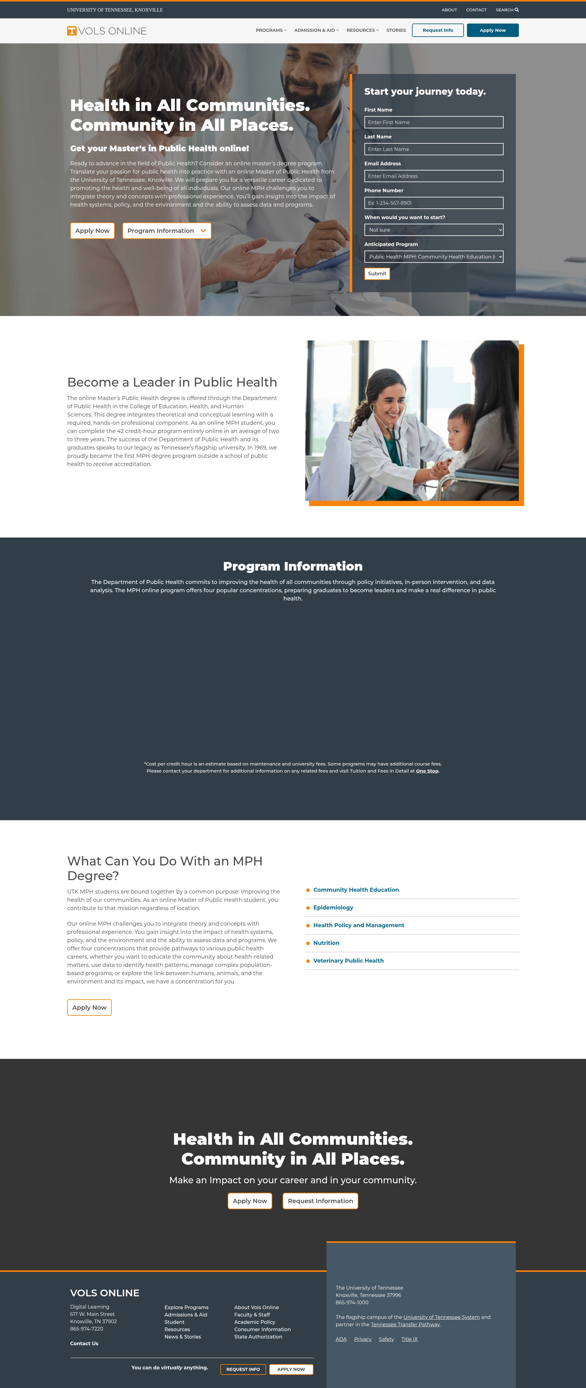 Landing Page