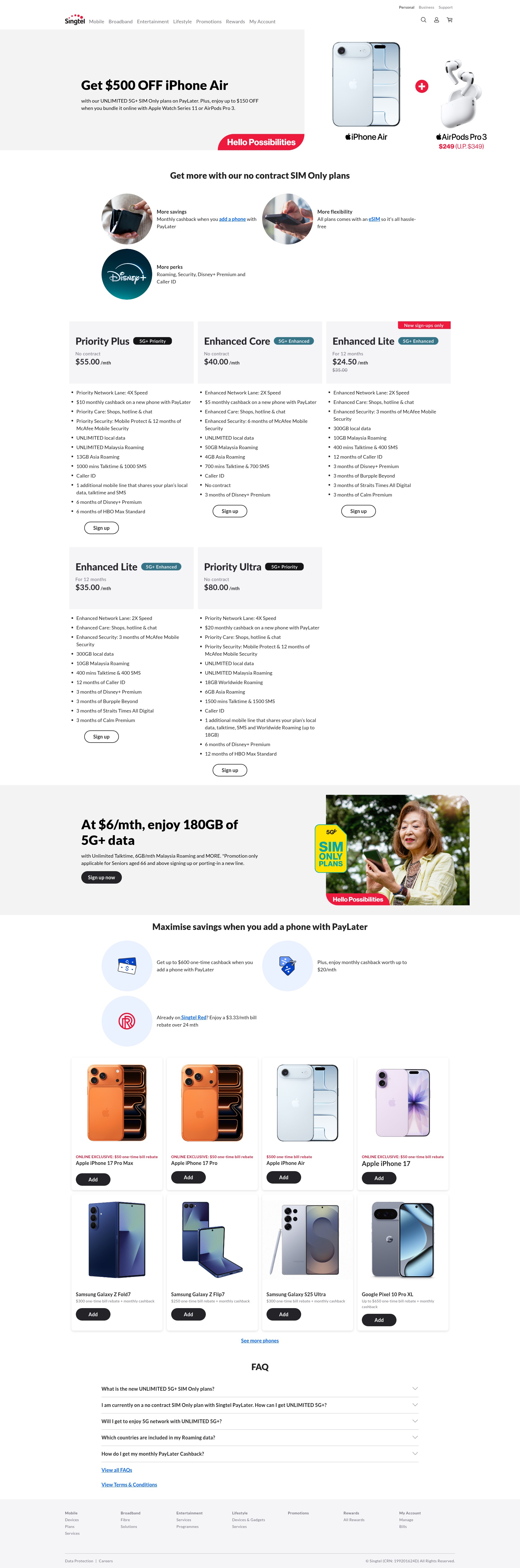 Landing Page