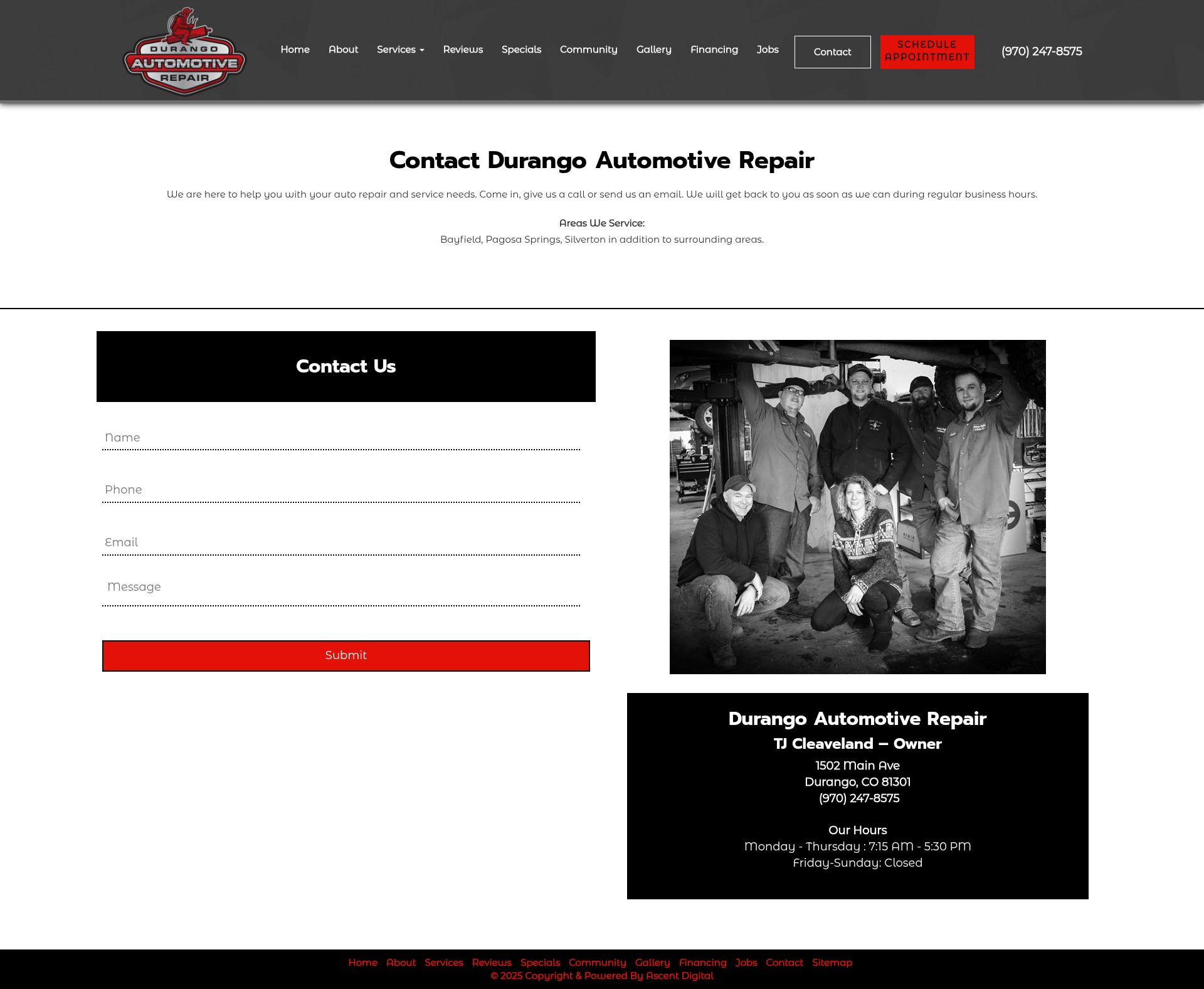 Landing Page