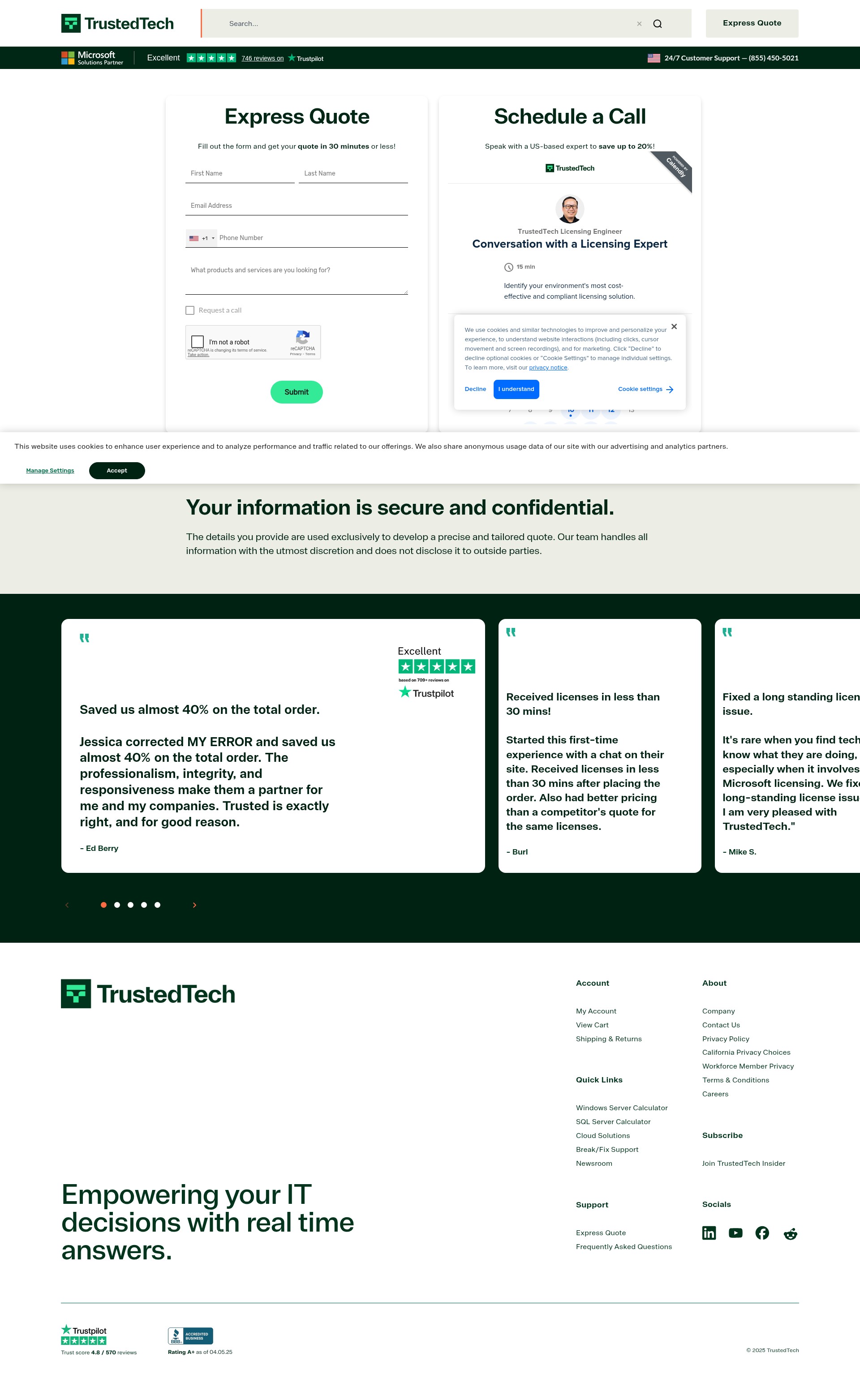 Landing Page