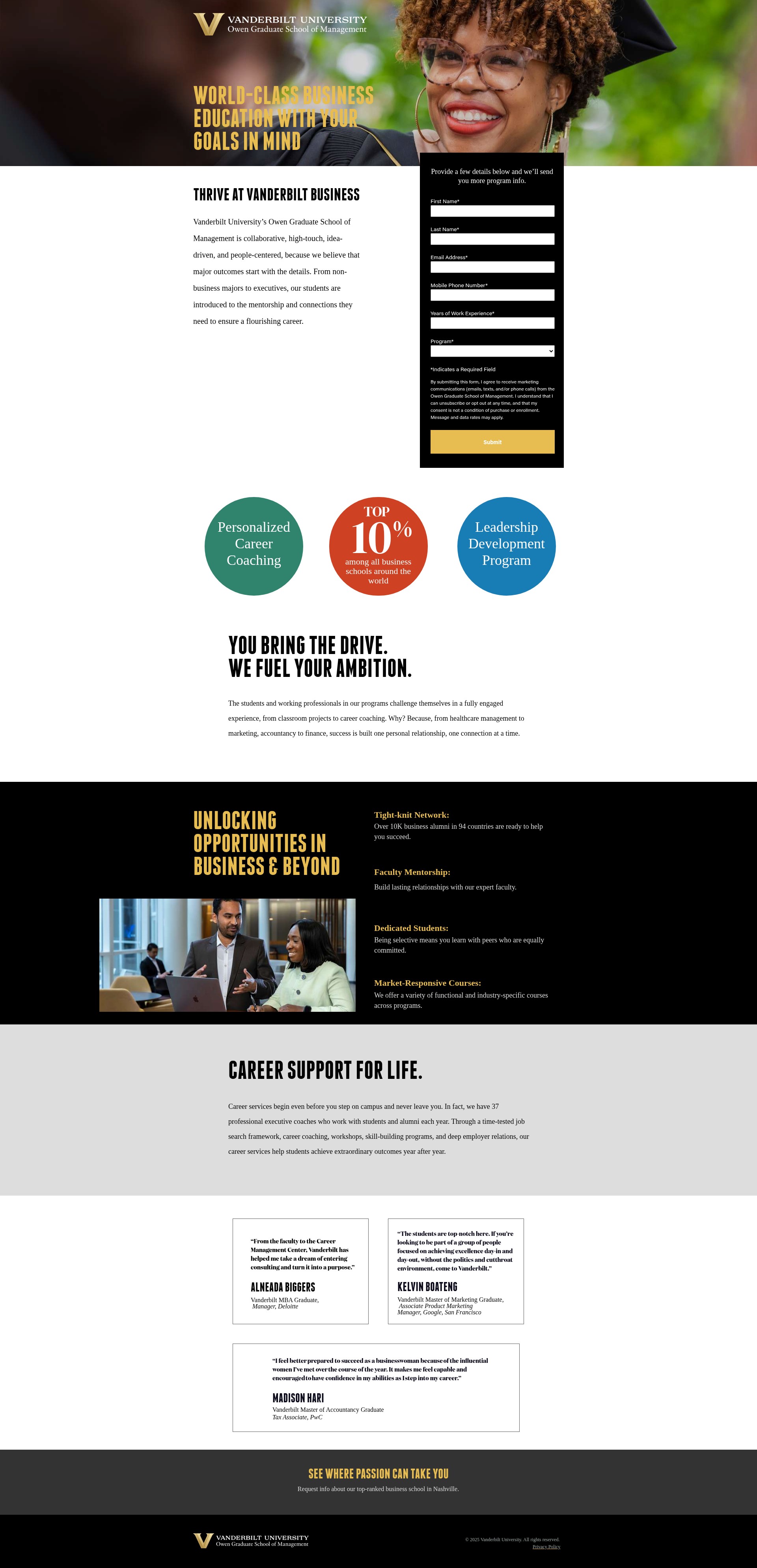Landing Page