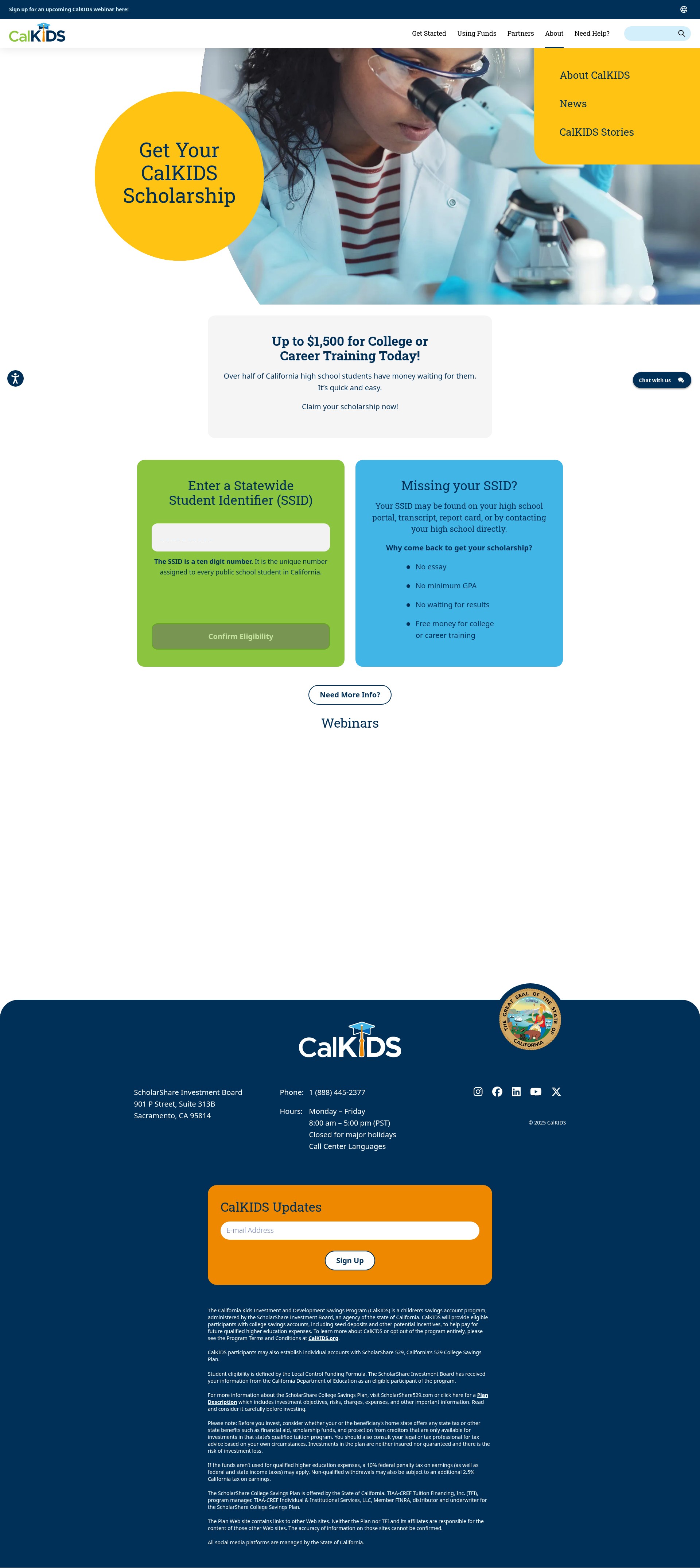 Landing Page