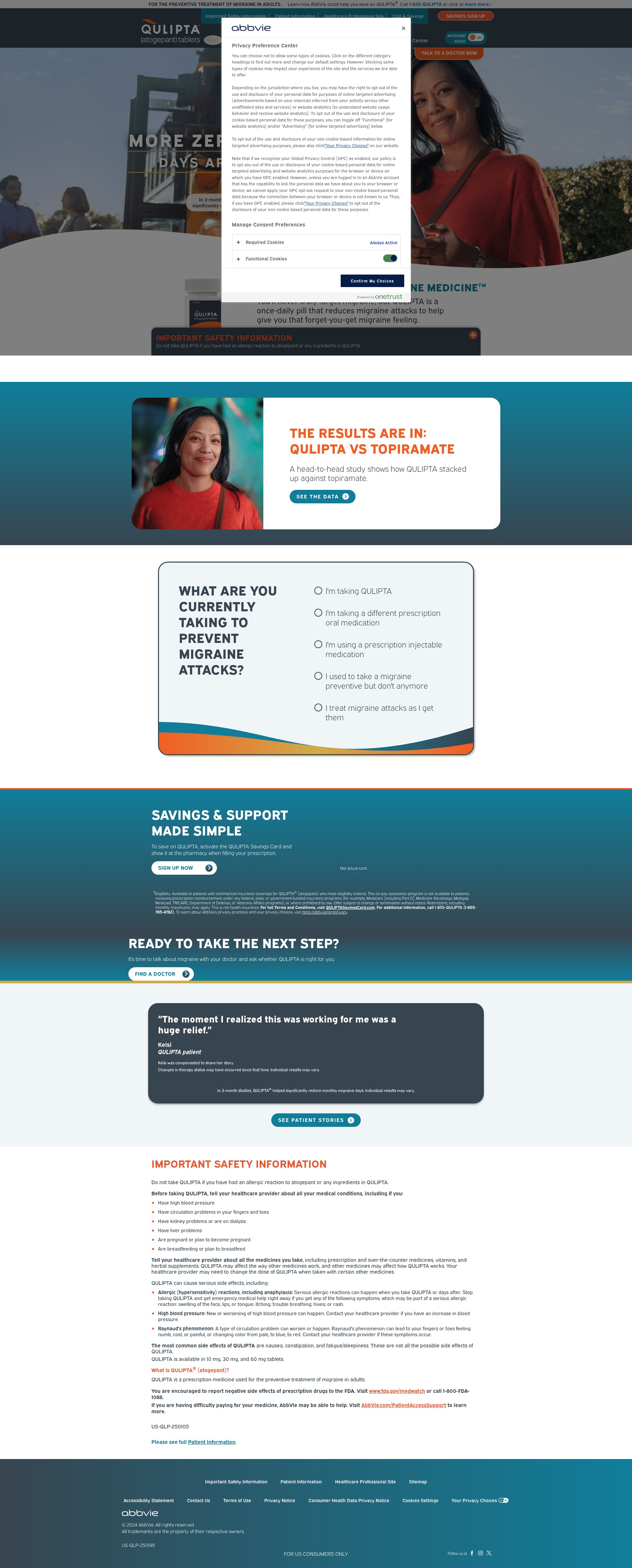 Landing Page
