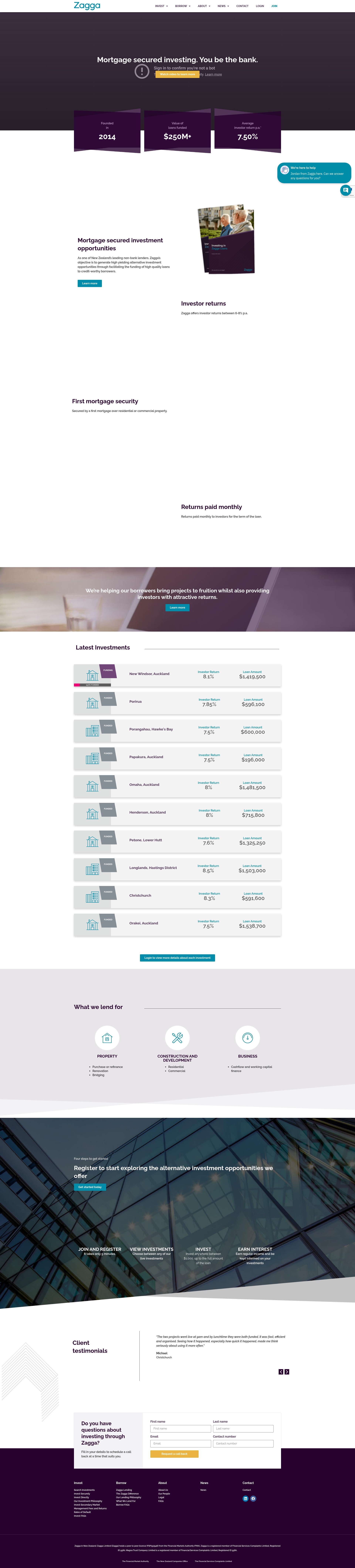 Landing Page
