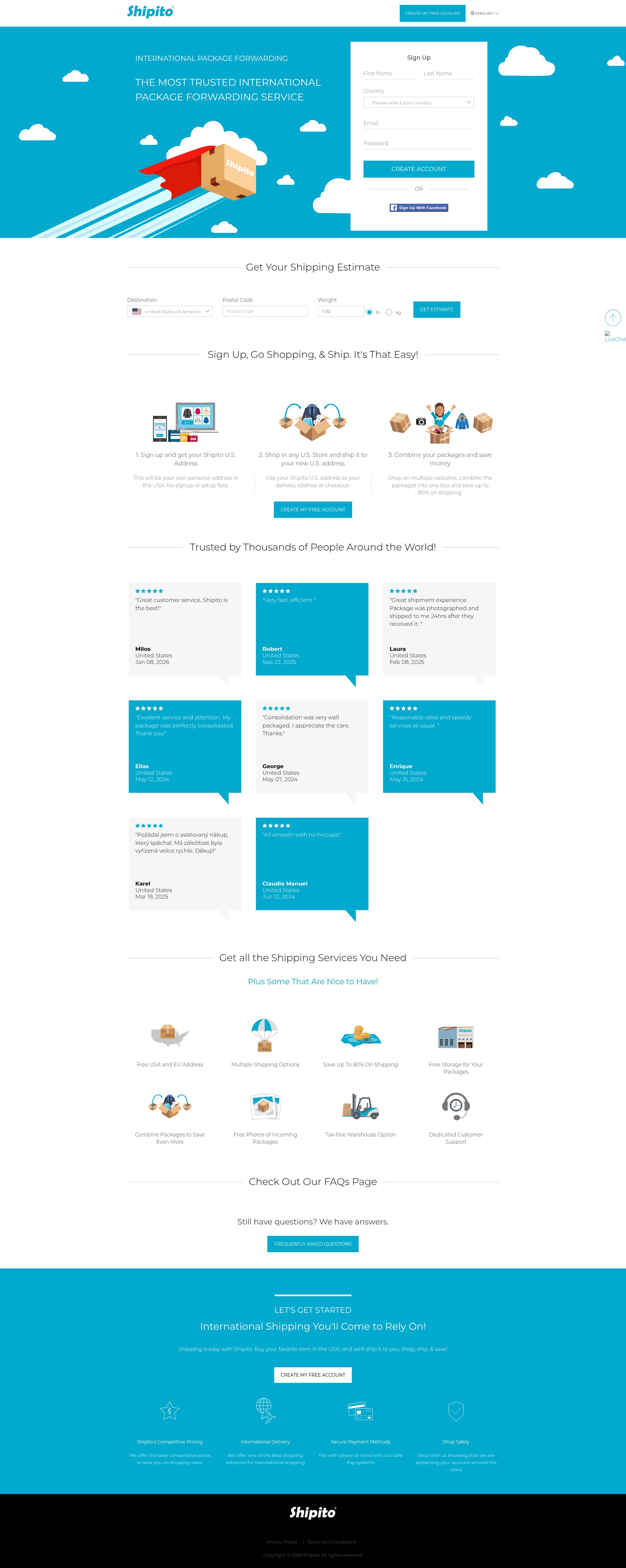 Landing Page