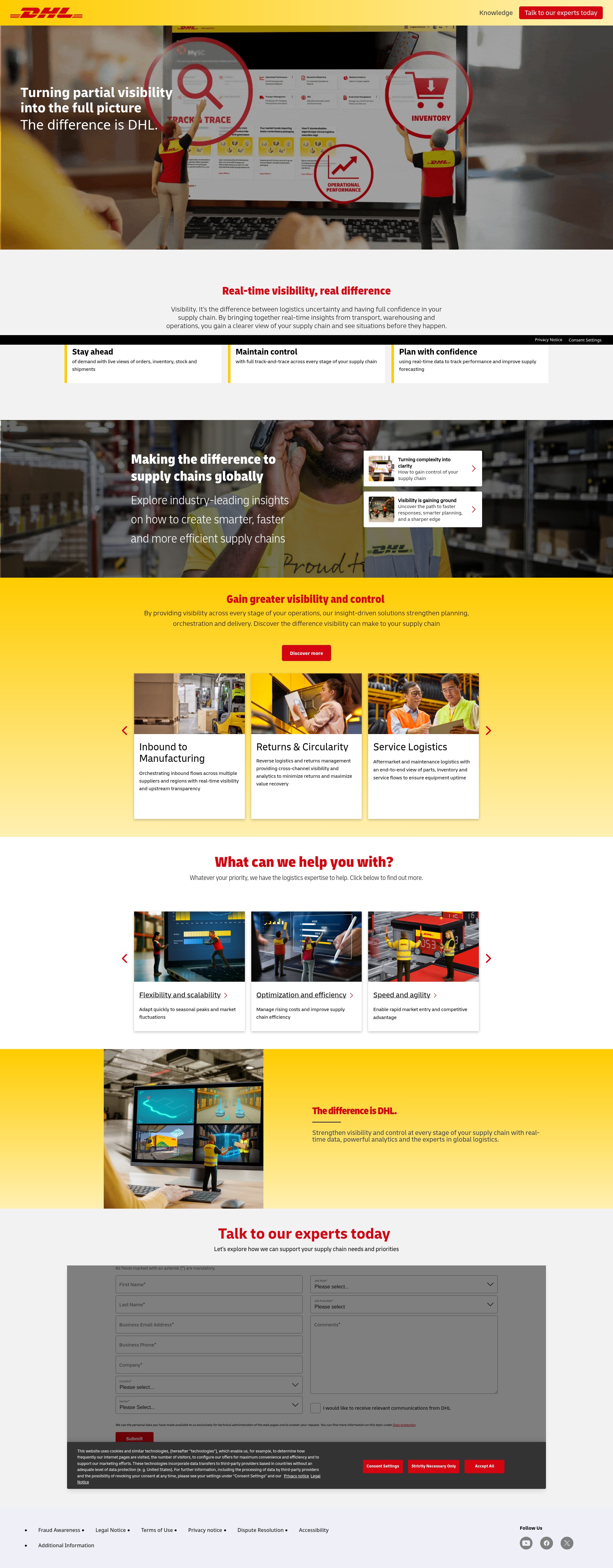 Landing Page
