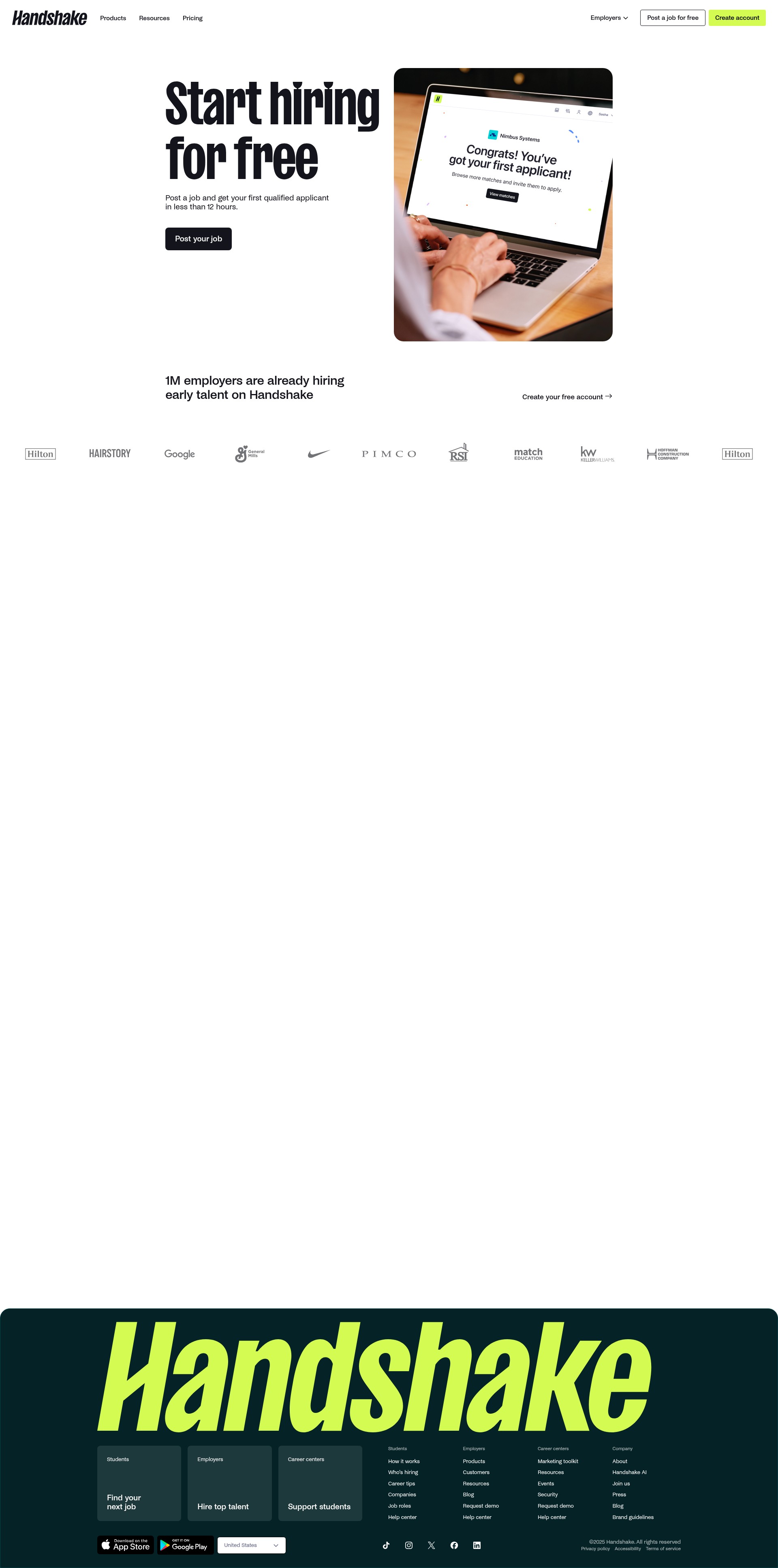 Landing Page