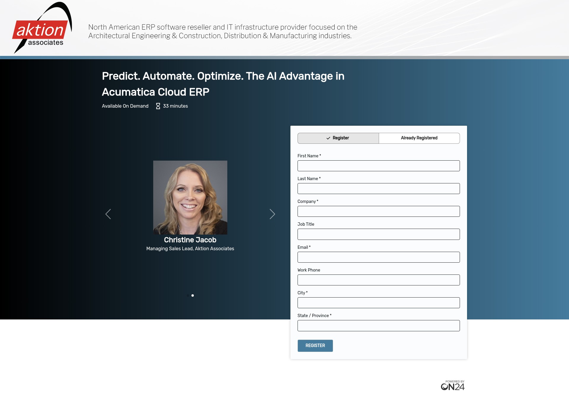 Landing Page
