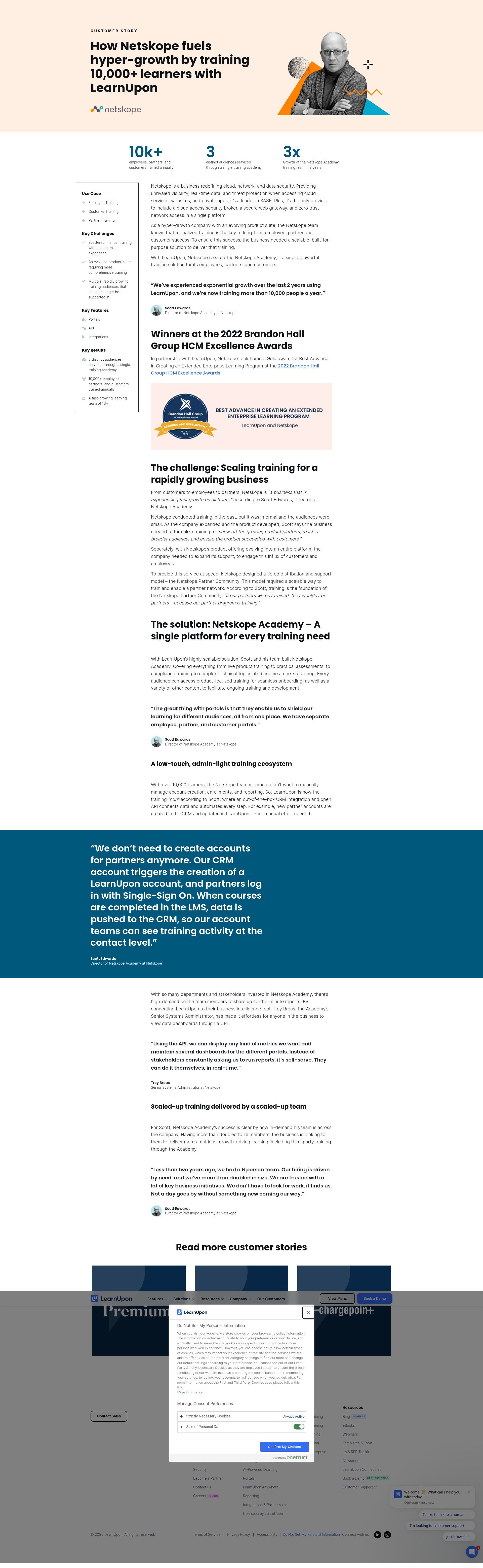 Landing Page