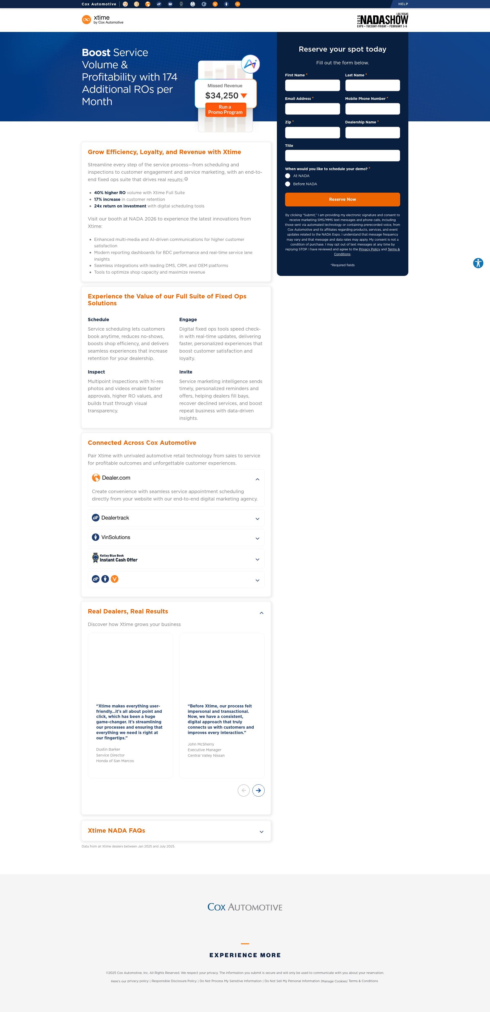 Landing Page