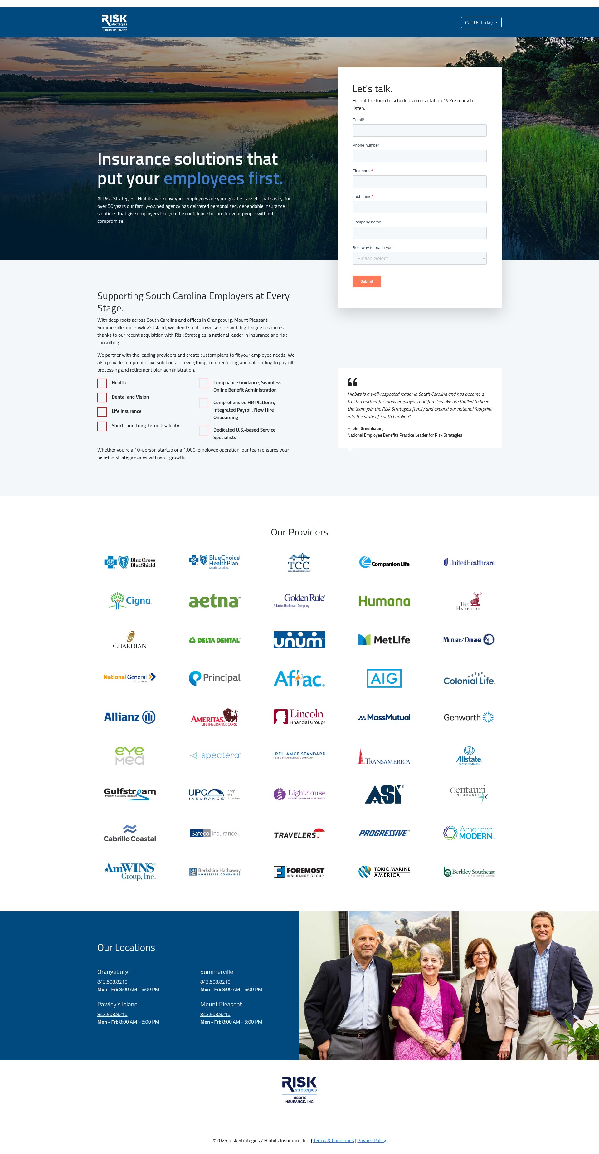 Landing Page