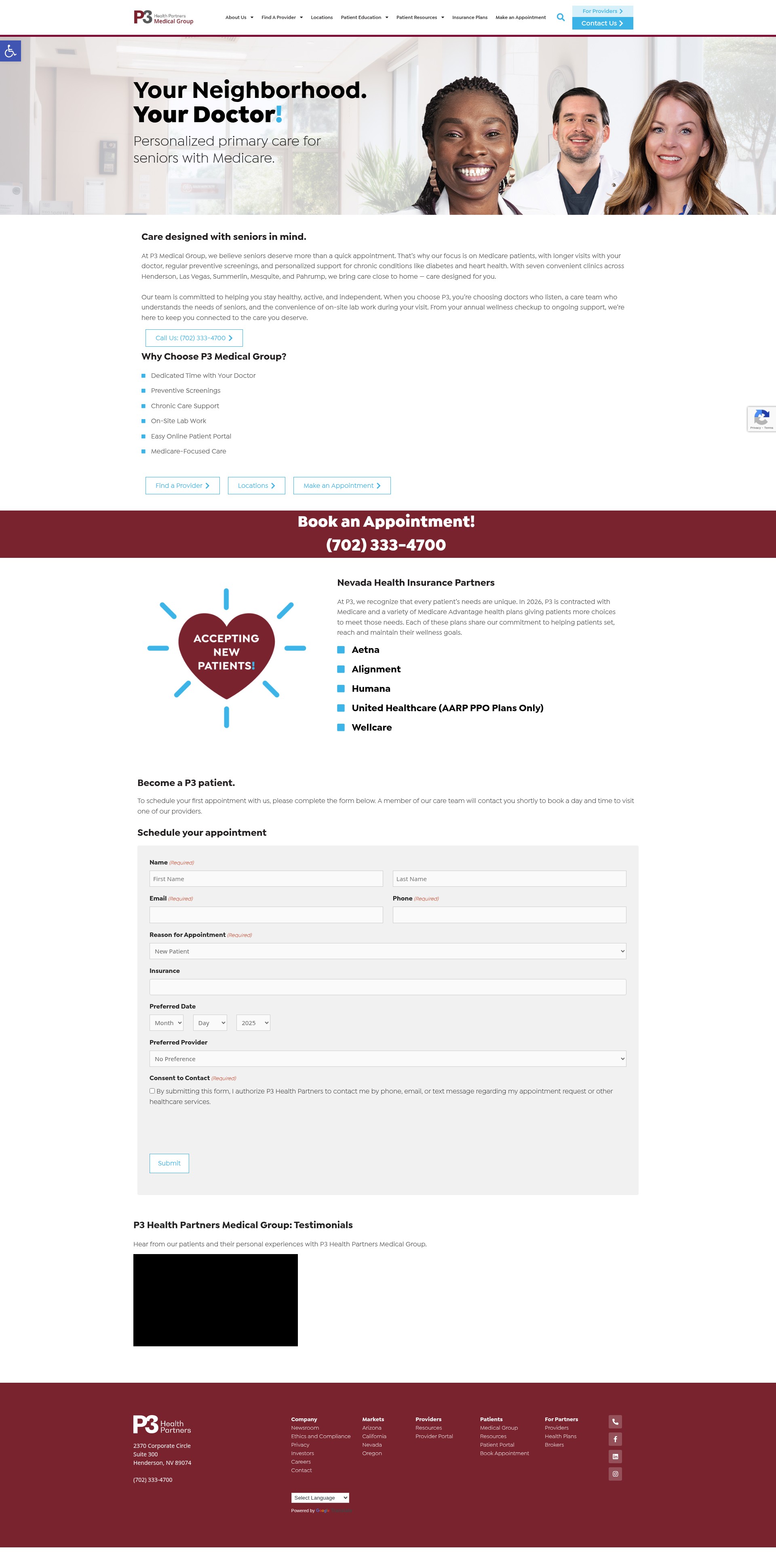 Landing Page