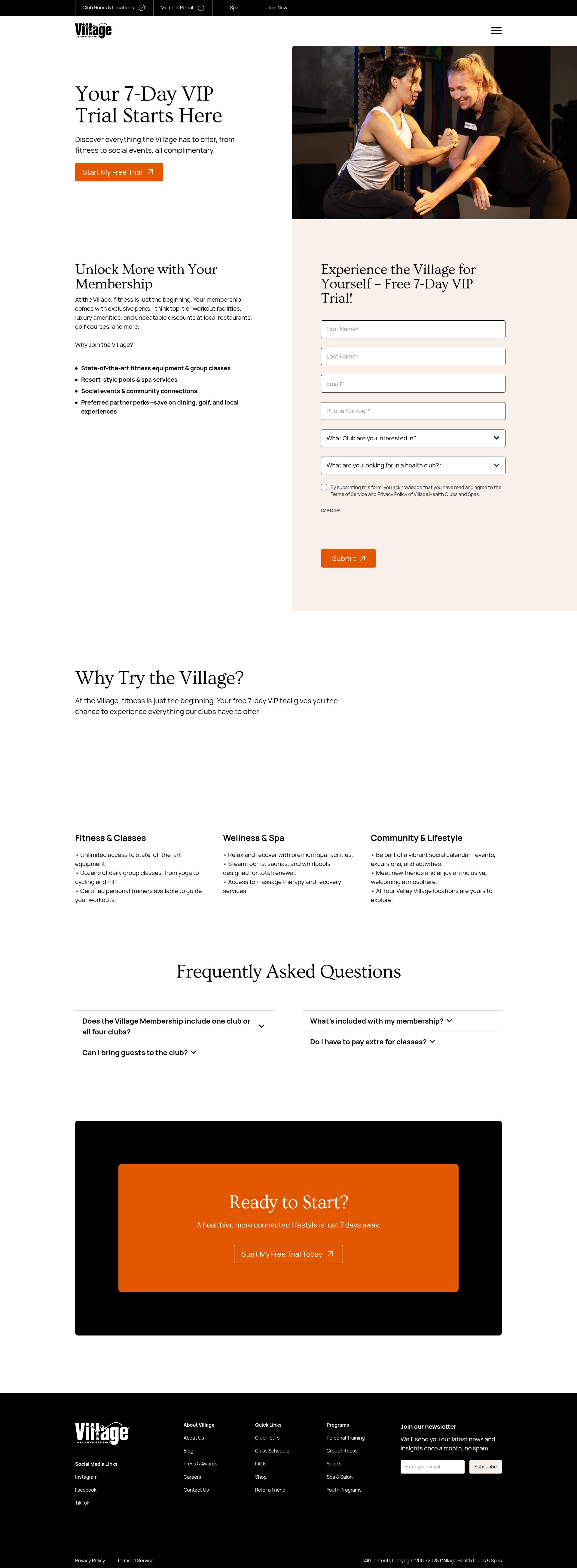 Landing Page