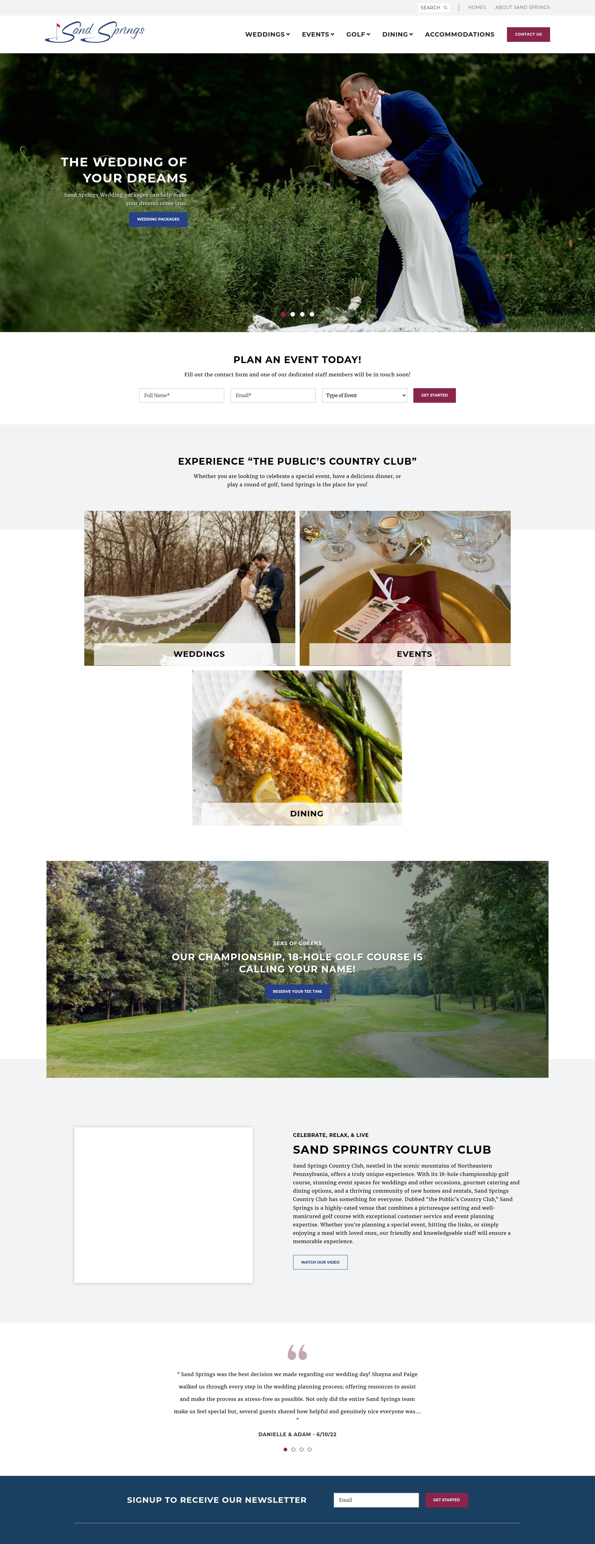 Landing Page