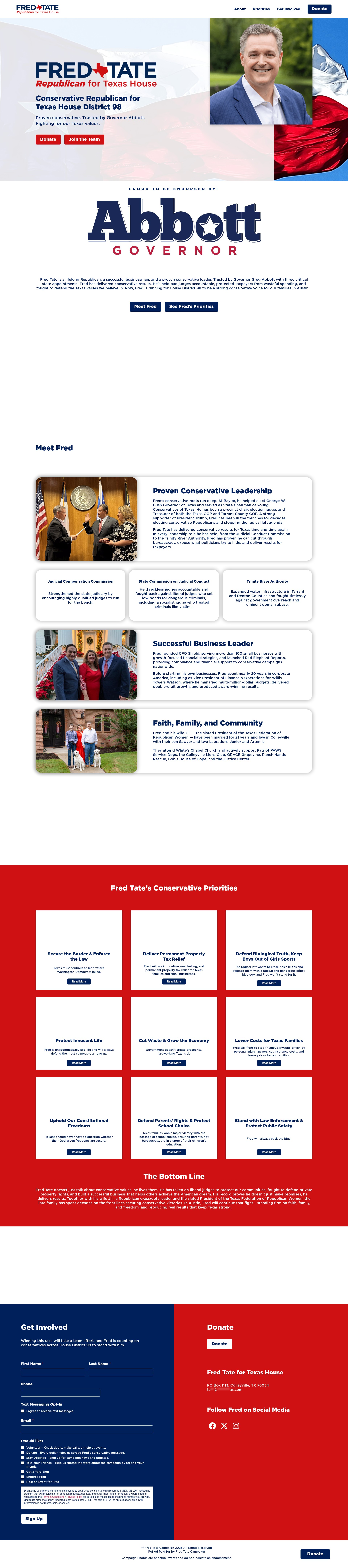 Landing Page