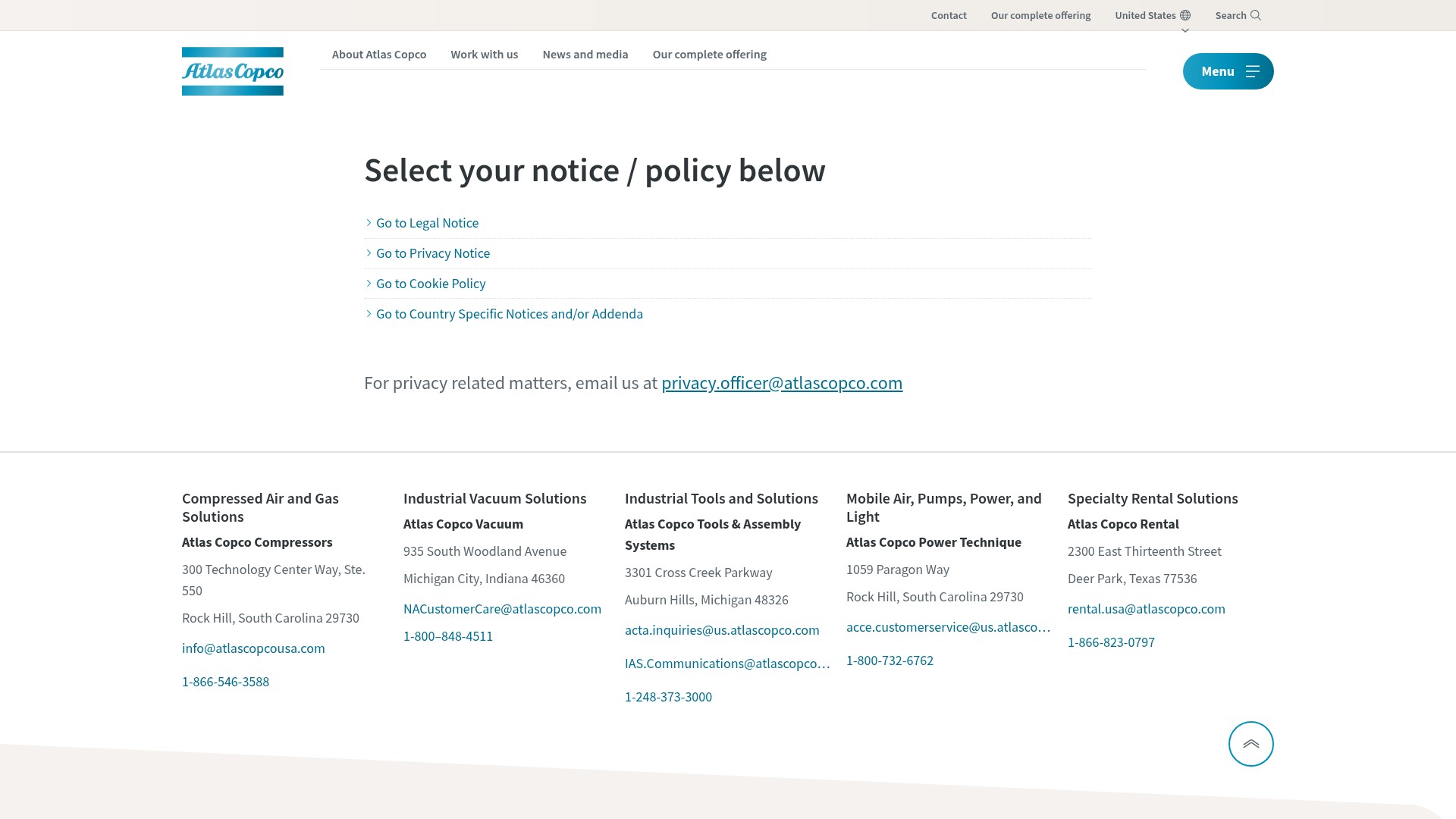 Landing Page