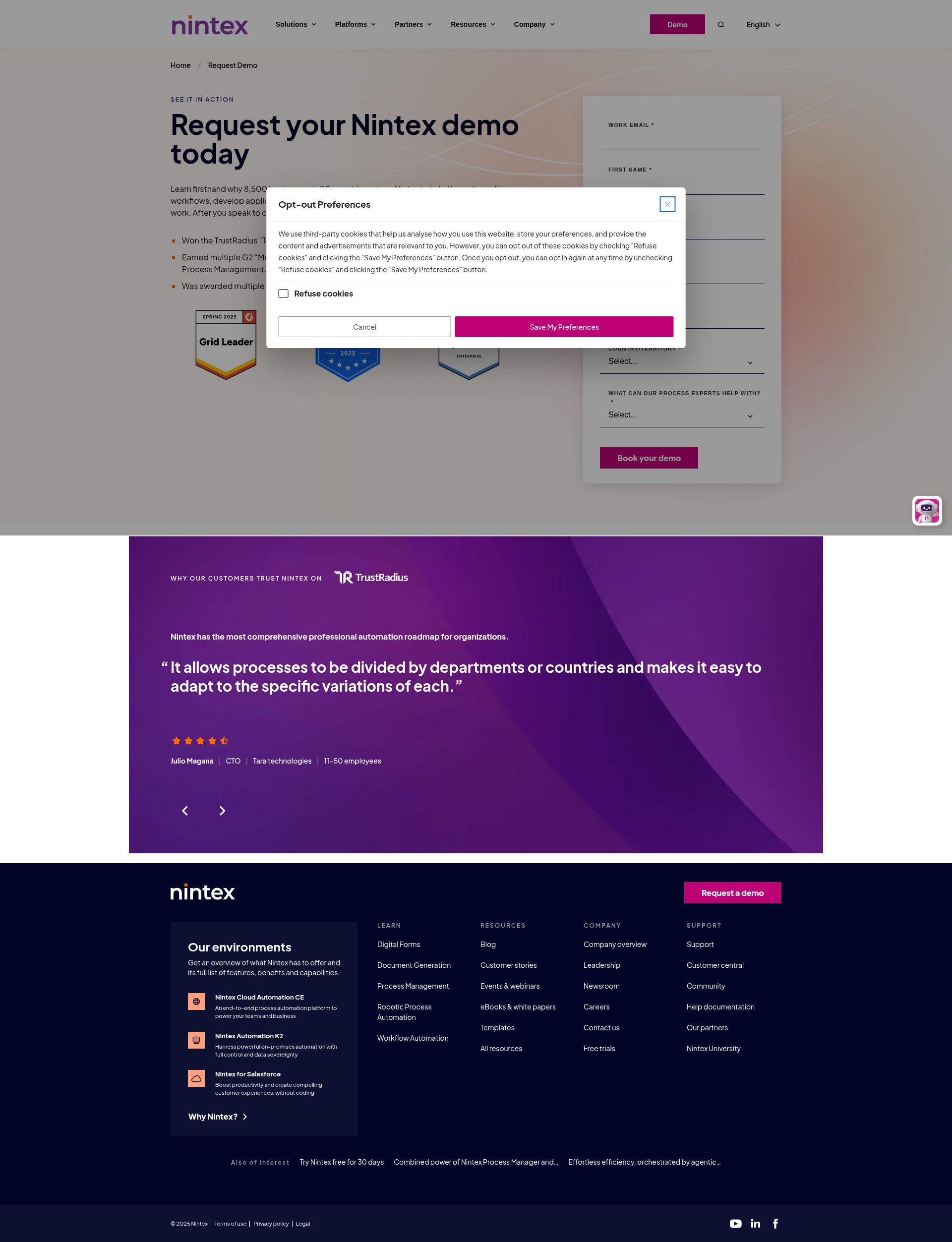 Landing Page