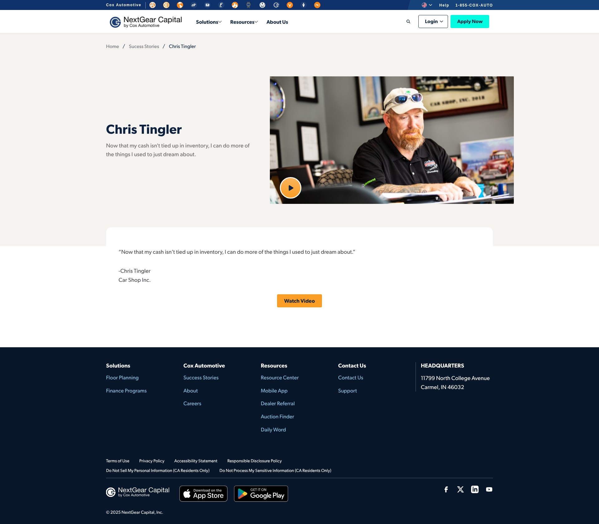 Landing Page