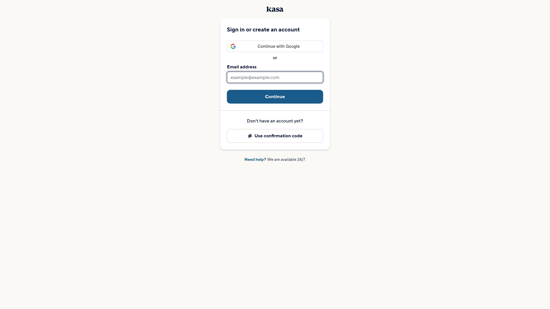 Landing Page