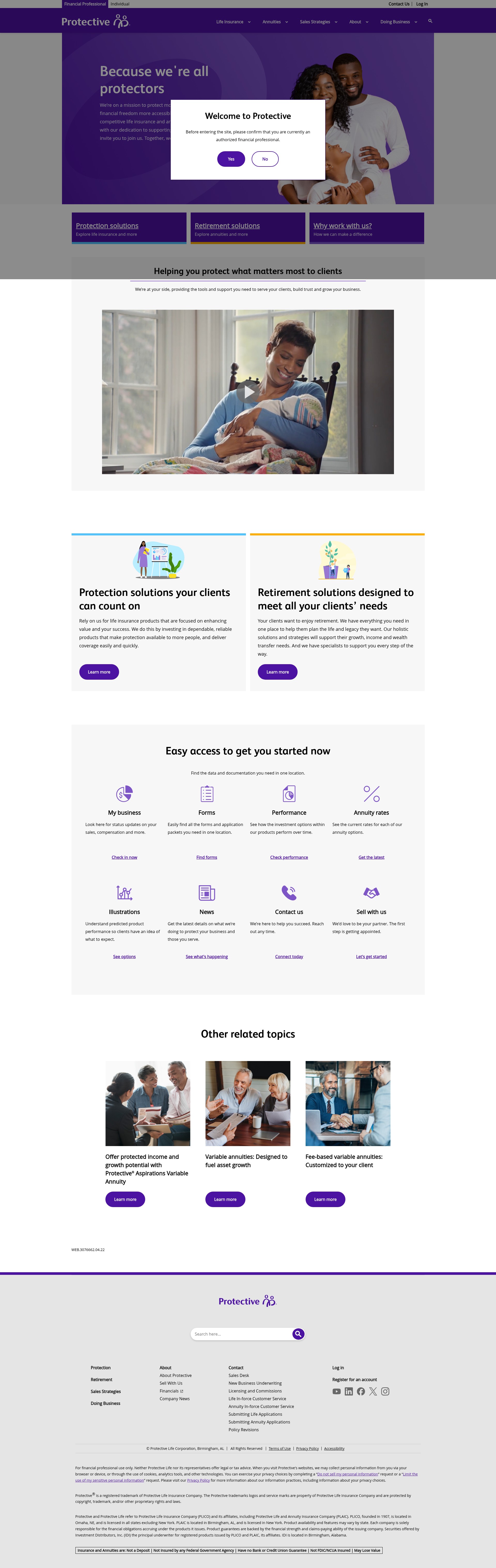 Landing Page