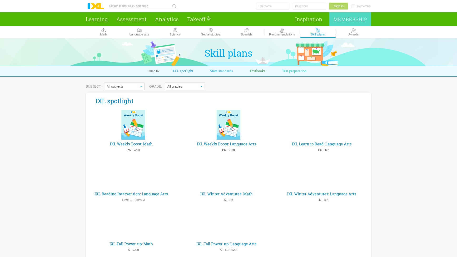 Landing Page