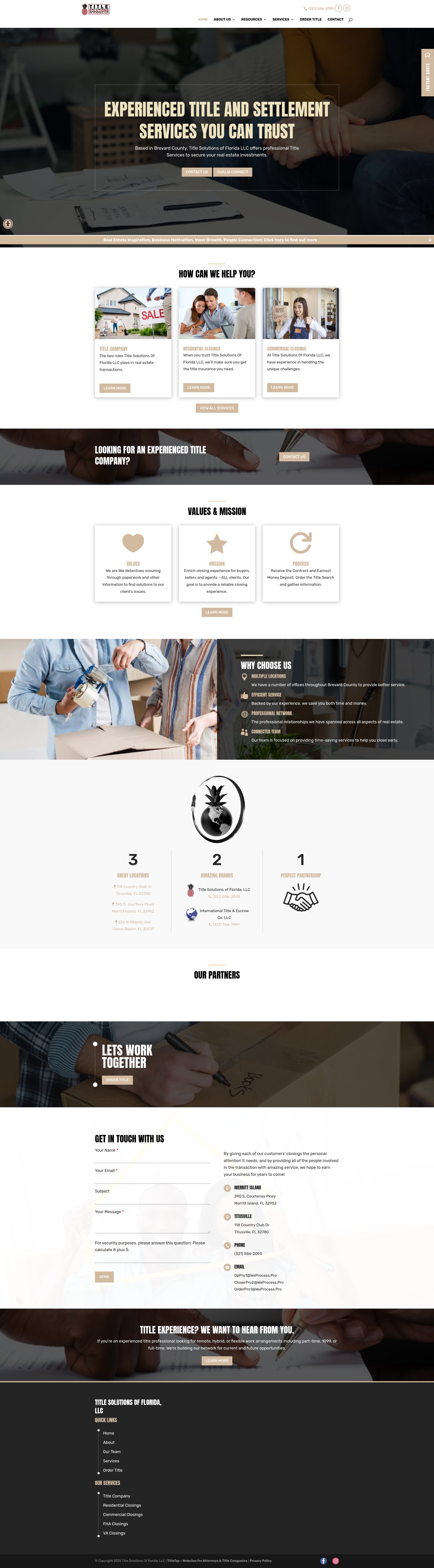 Landing Page