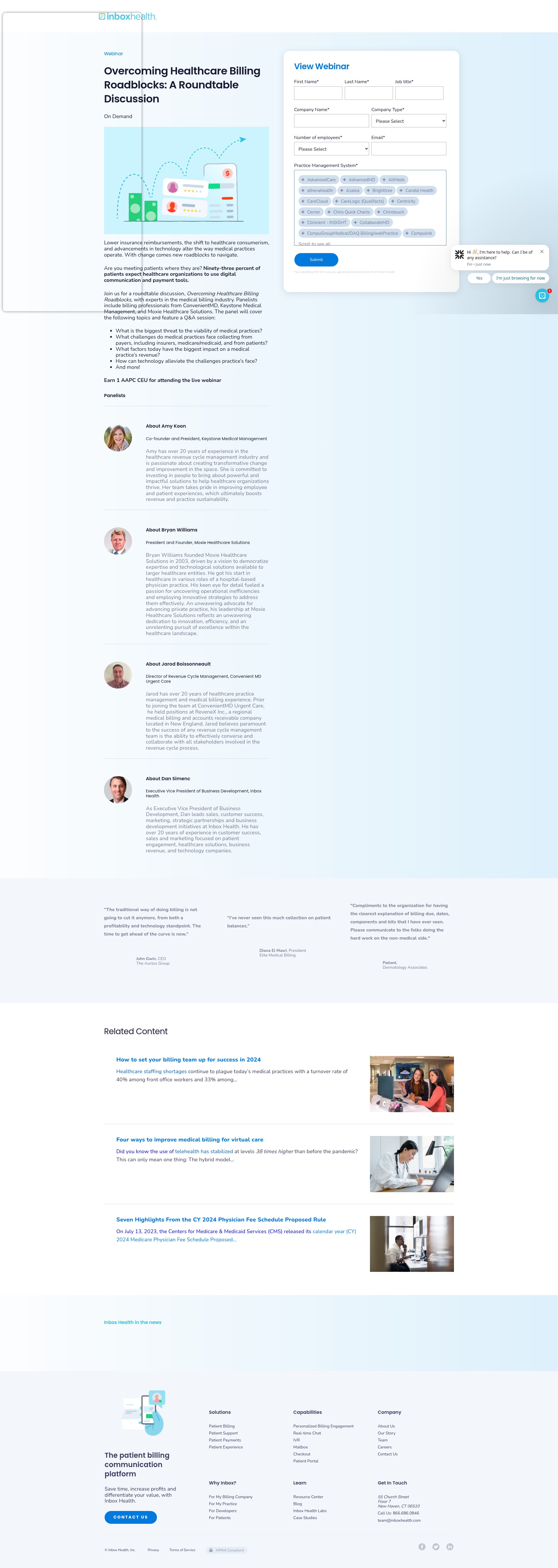 Landing Page