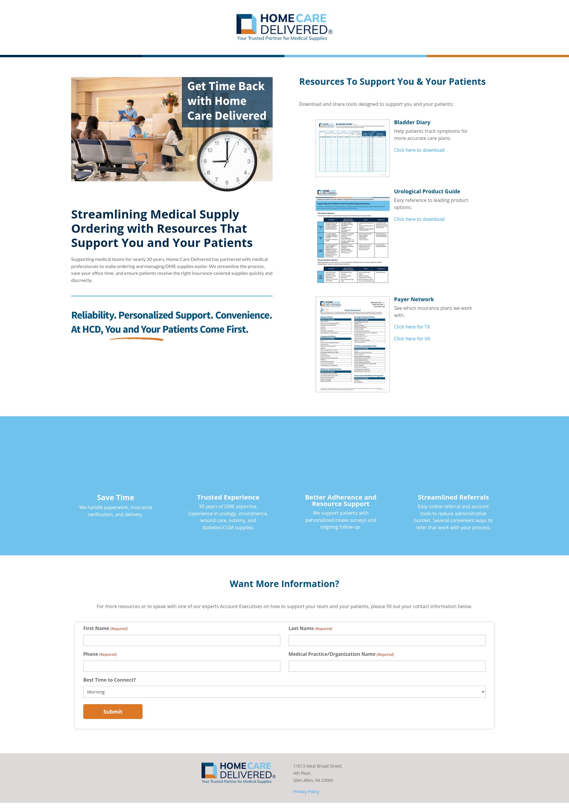 Landing Page