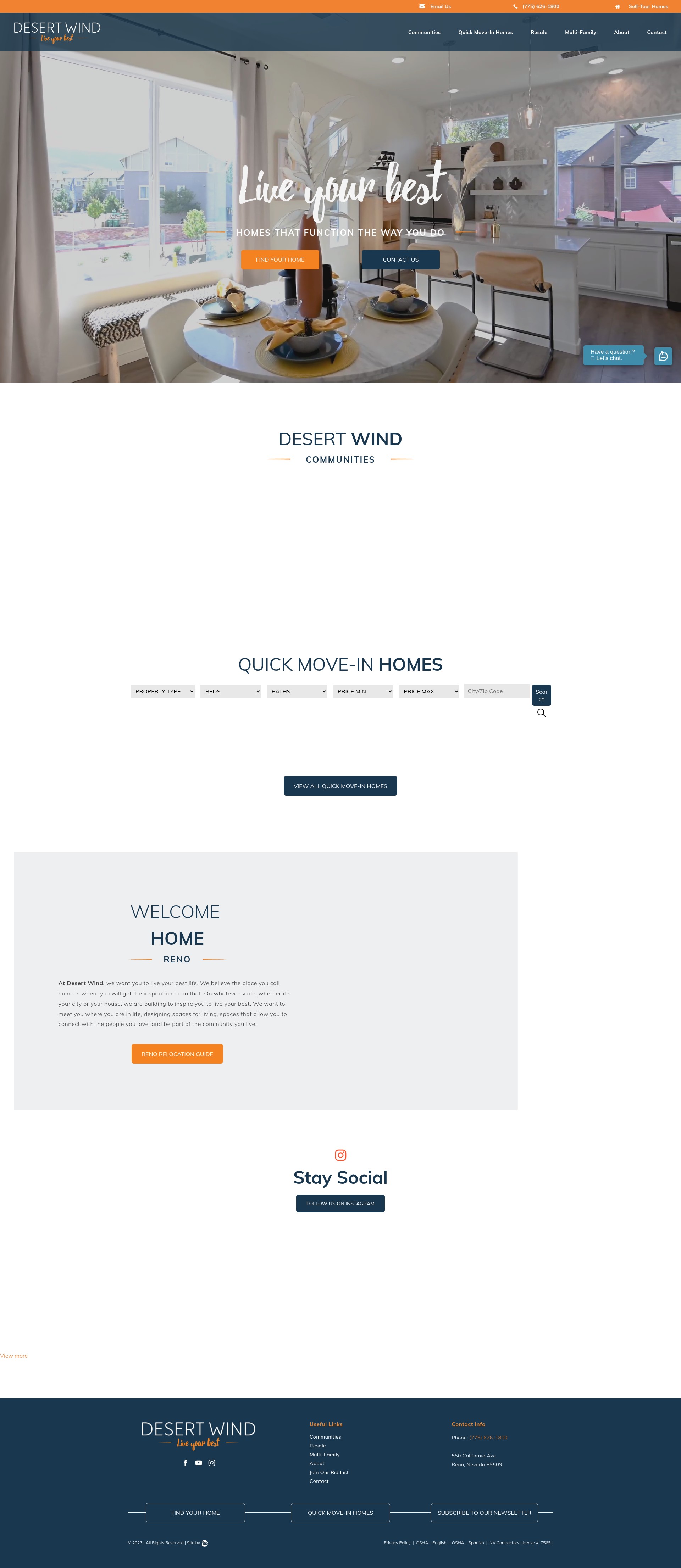 Landing Page
