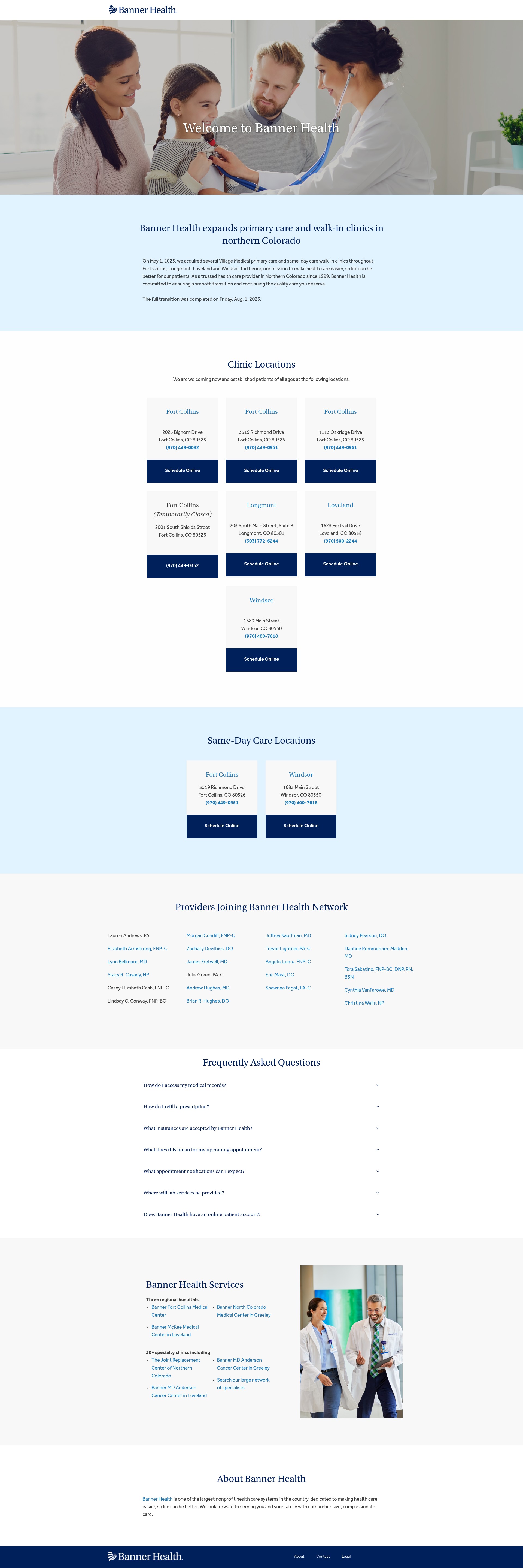 Landing Page