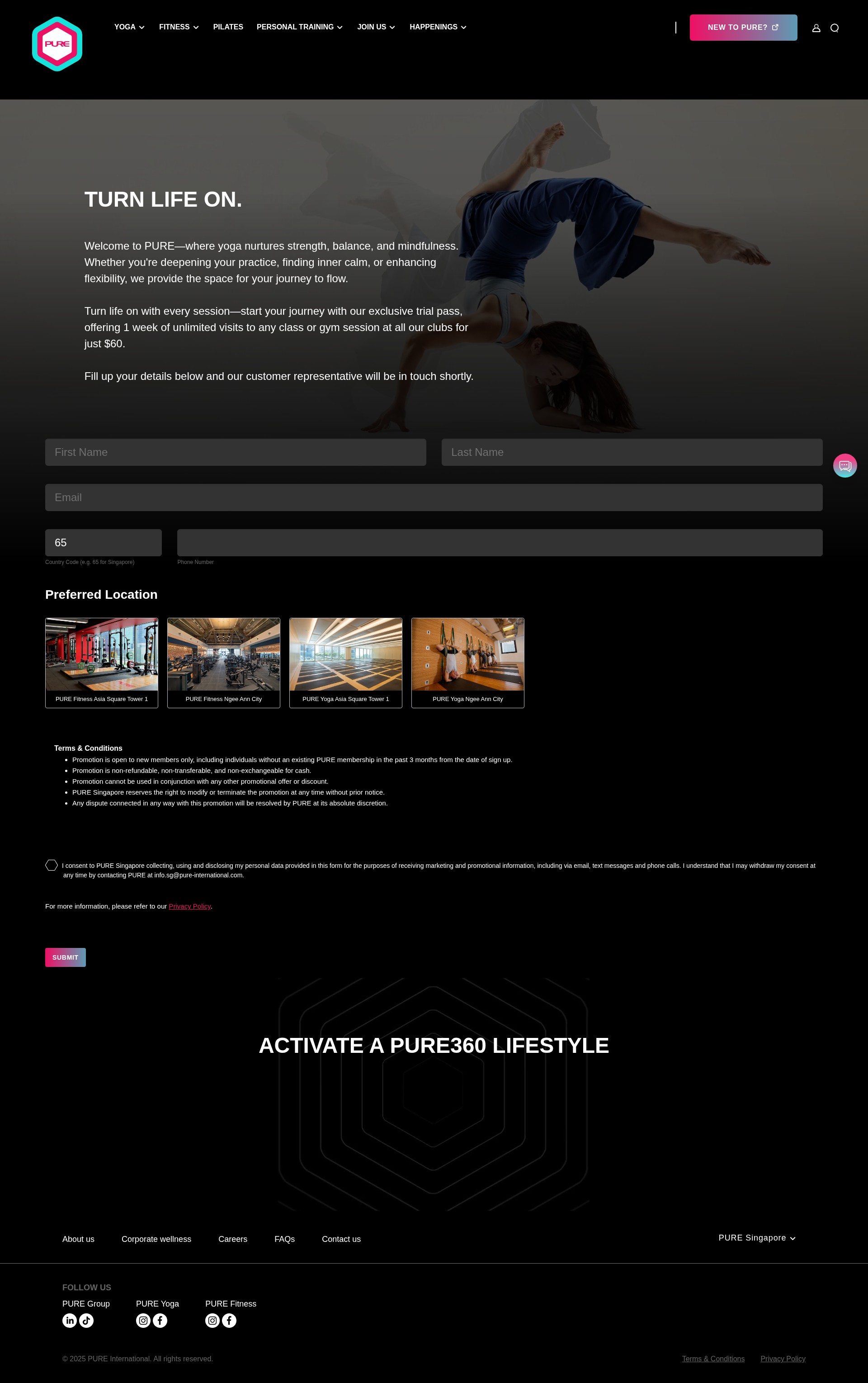 Landing Page