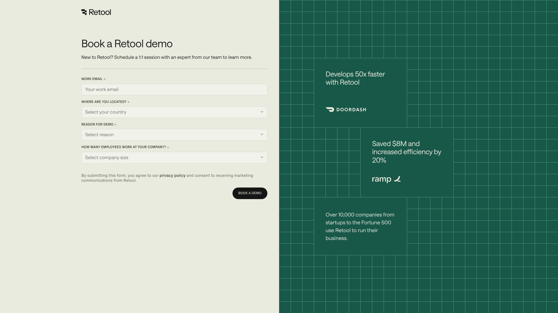 Landing Page