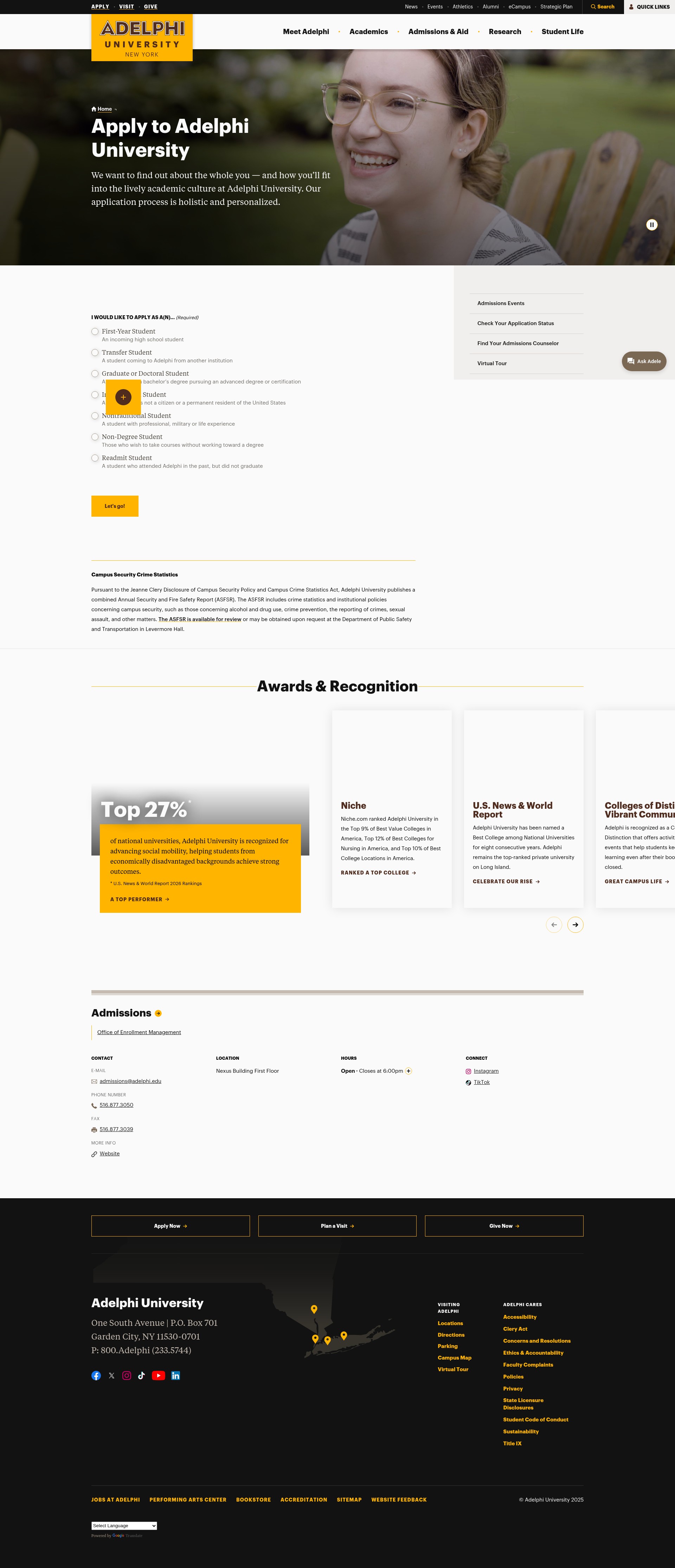 Landing Page