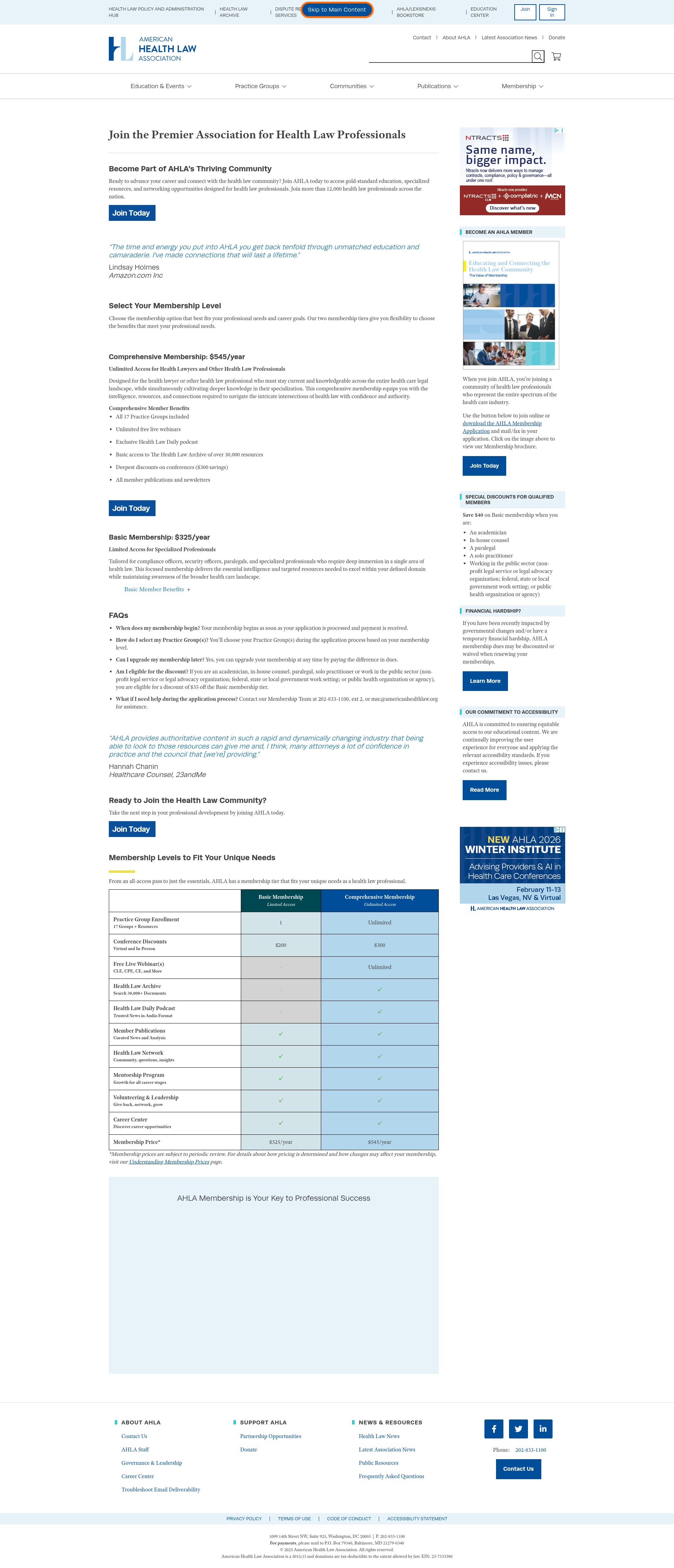 Landing Page