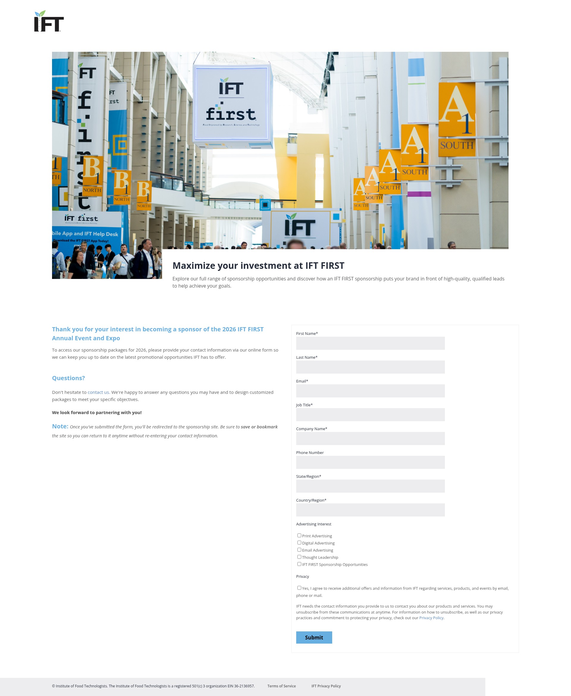 Landing Page