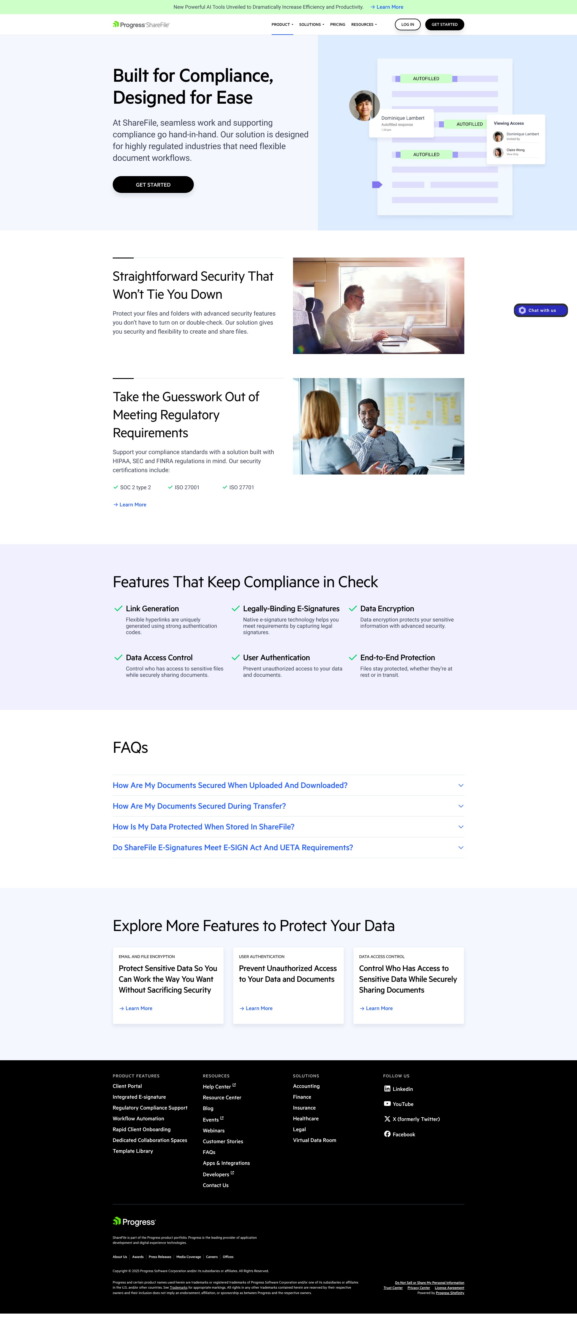 Landing Page