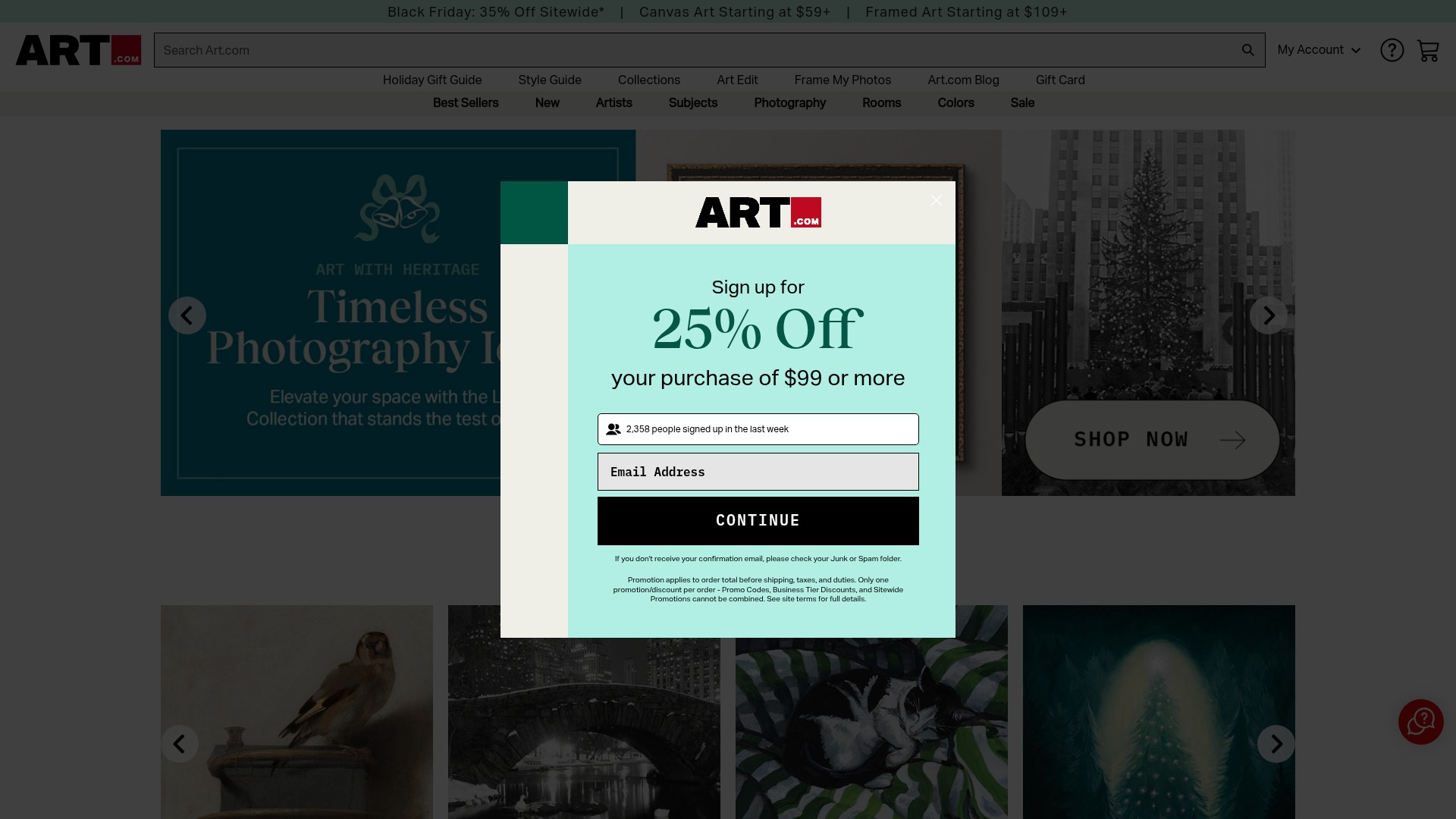 Landing Page