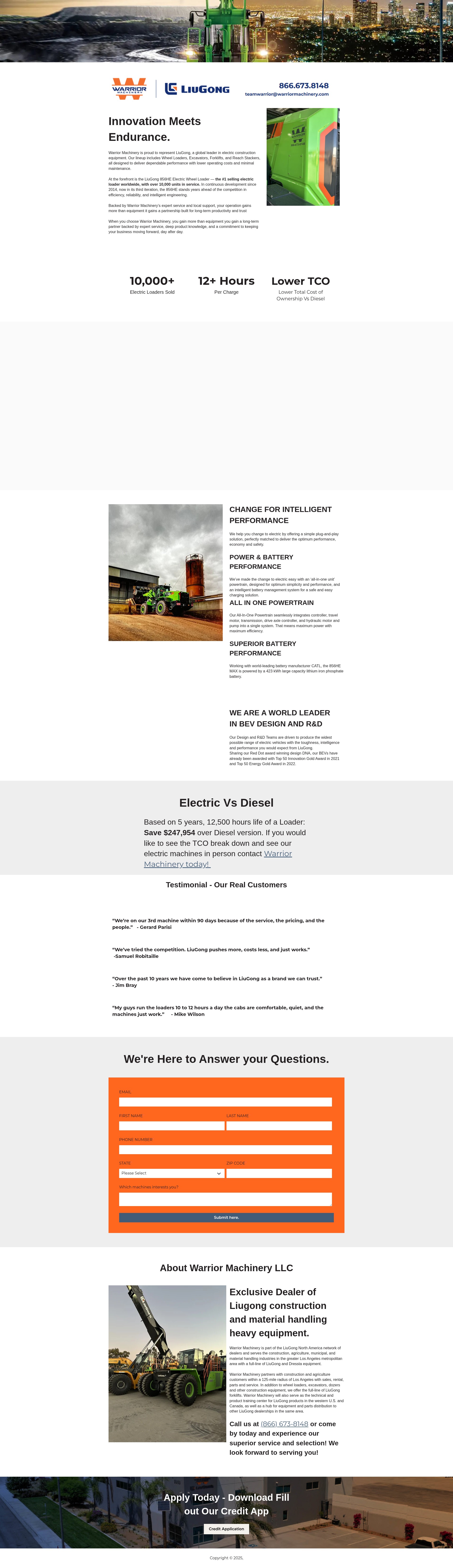 Landing Page