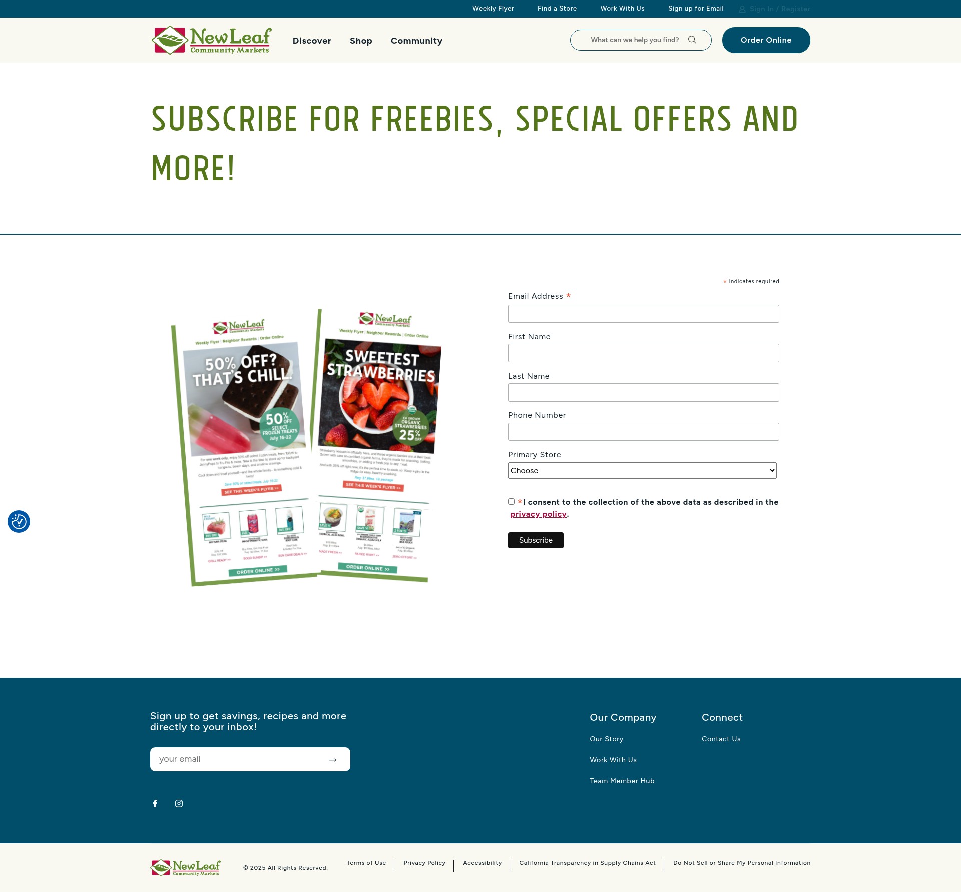 Landing Page