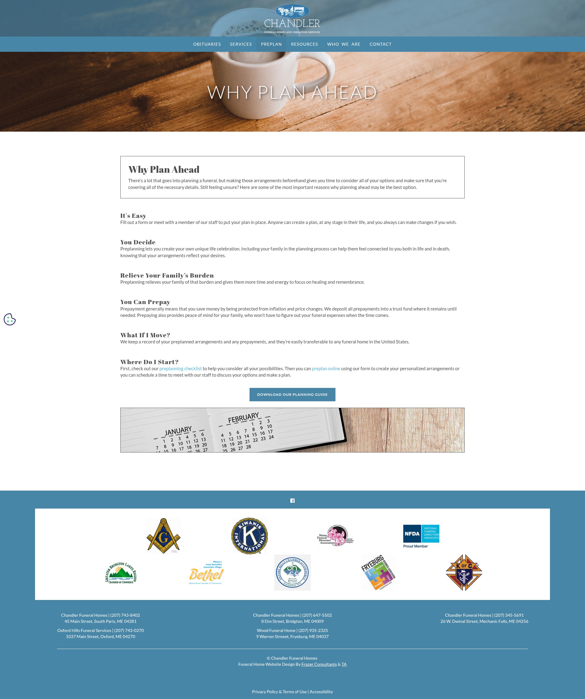 Landing Page