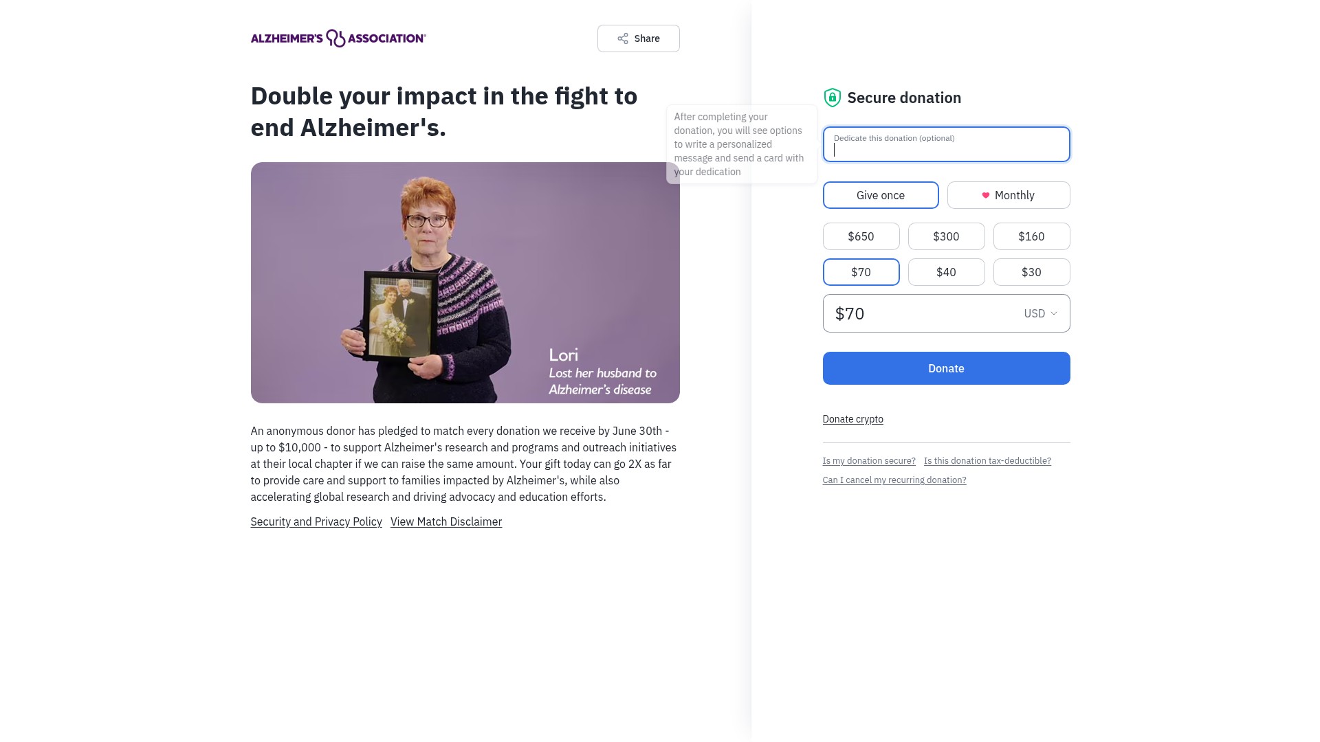 Landing Page