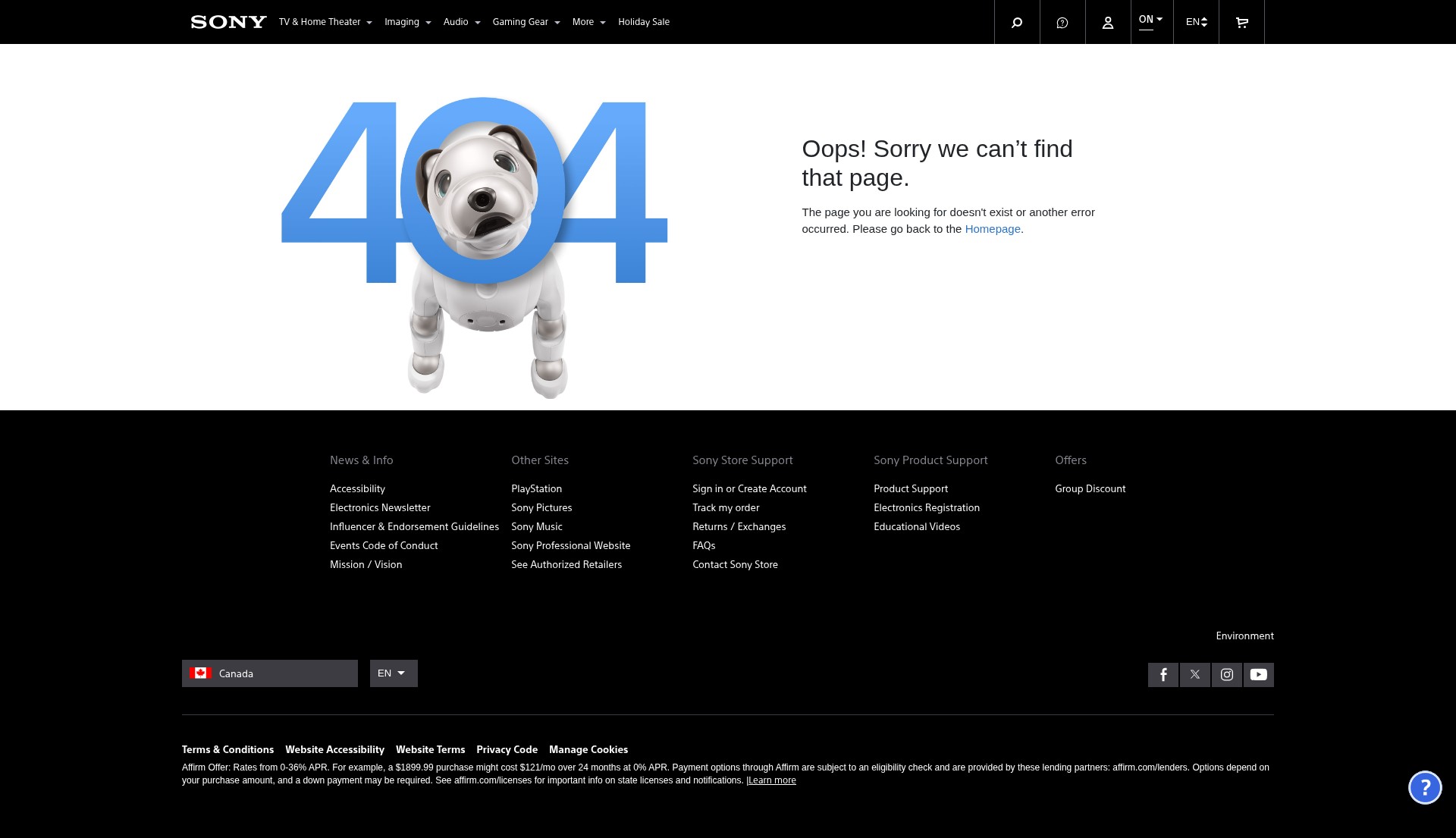 Landing Page