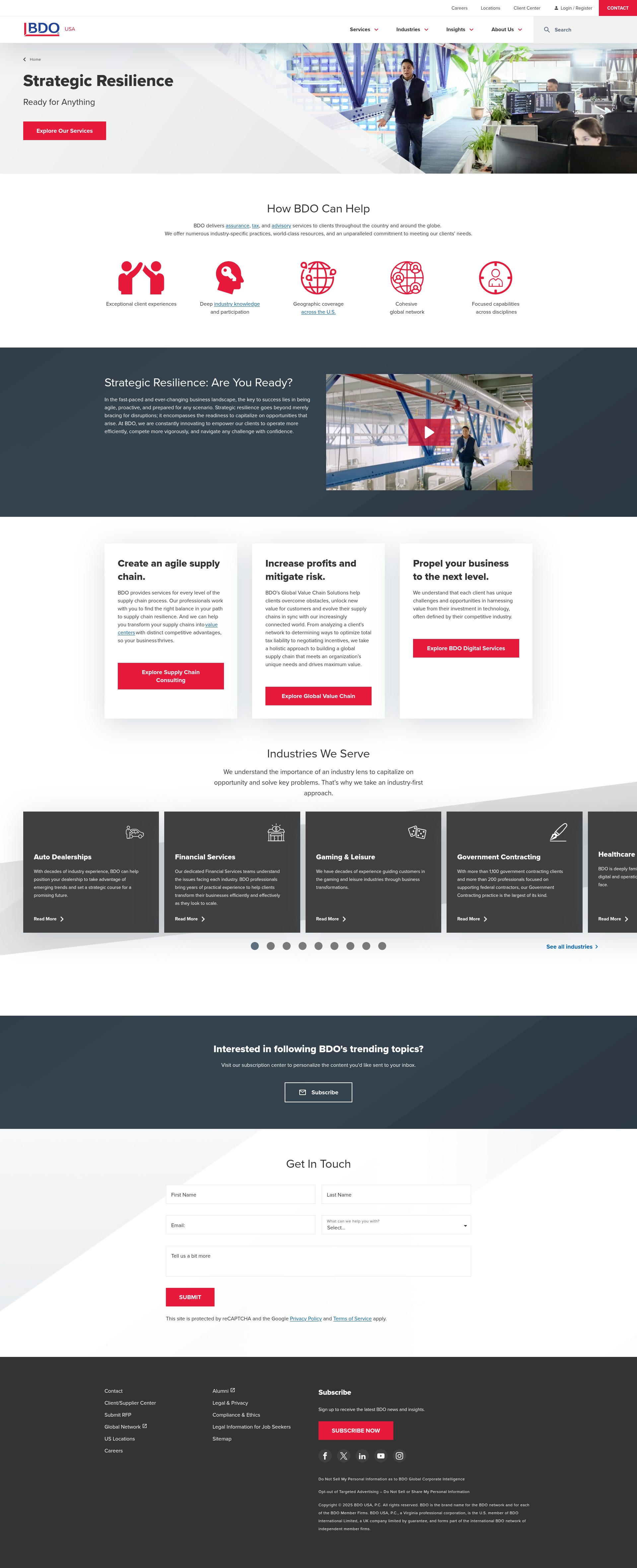 Landing Page