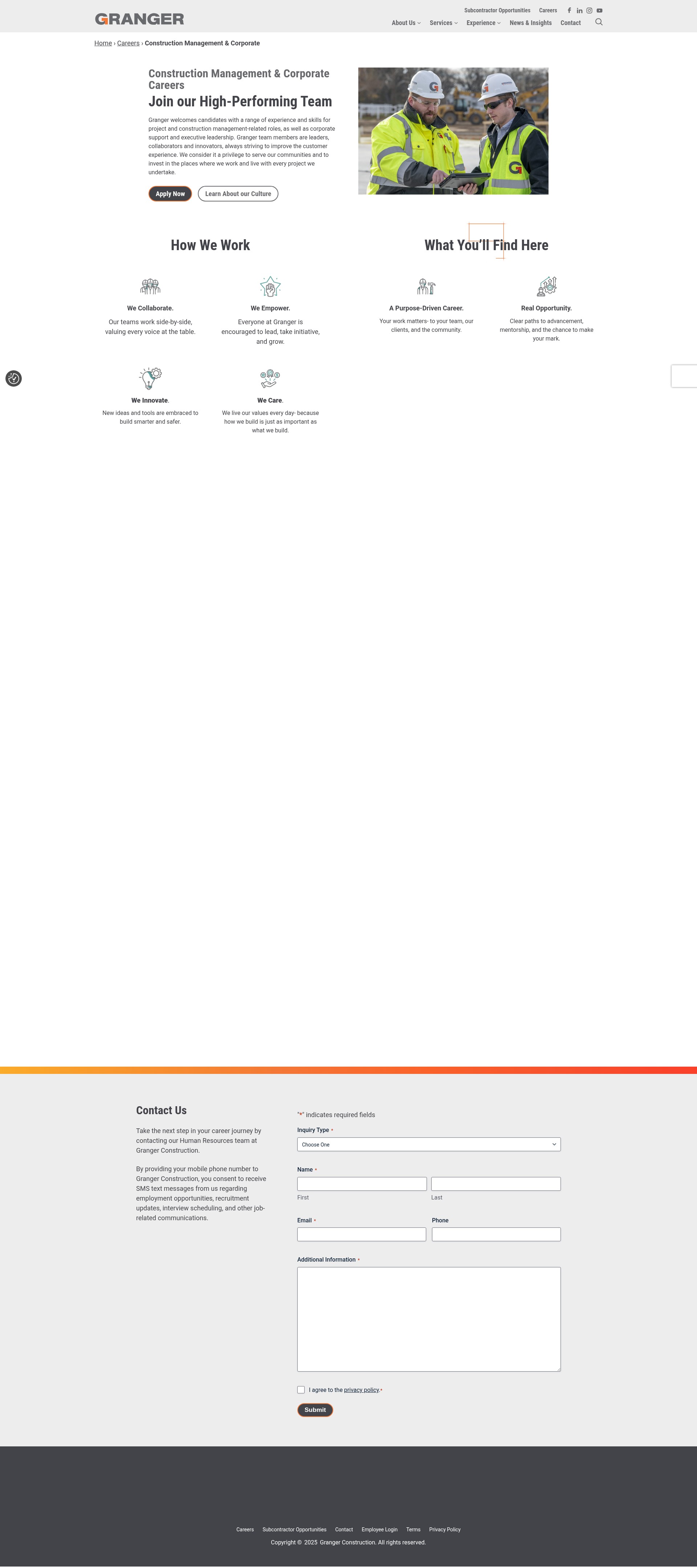 Landing Page