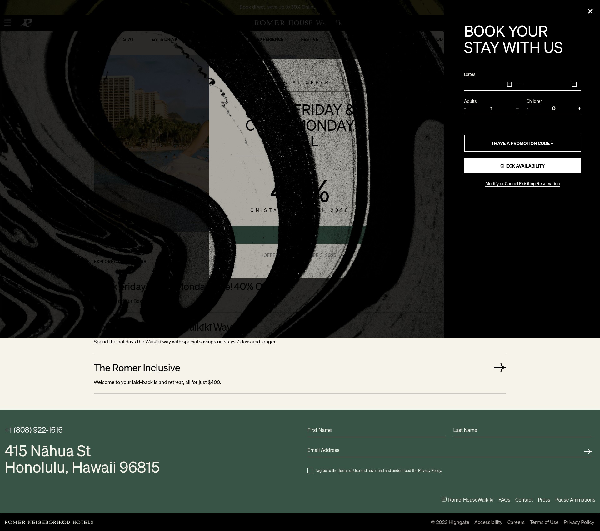 Landing Page